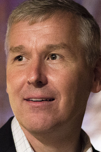 11-6-18 - Buford, GA - Representative Rob Woodall, republican incumbent for Georgia's 7th district, is shown at his watch party at Sperata Restaurant in Buford, Ga., on Tuesday, Nov. 6, 2018 (Casey Sykes for The Atlanta Journal-Constitution)