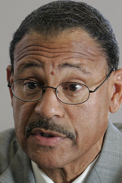 U.S. Representative Sanford Bishop (D-Ga.), is interviewed Wednesday Oct. 6, 2010, in Atlanta. Bishop says he was not involved in awarding scholarships from the nonprofit Congressional Black Caucus Foundation to his stepdaughter and niece. (AP Photo/John Amis)