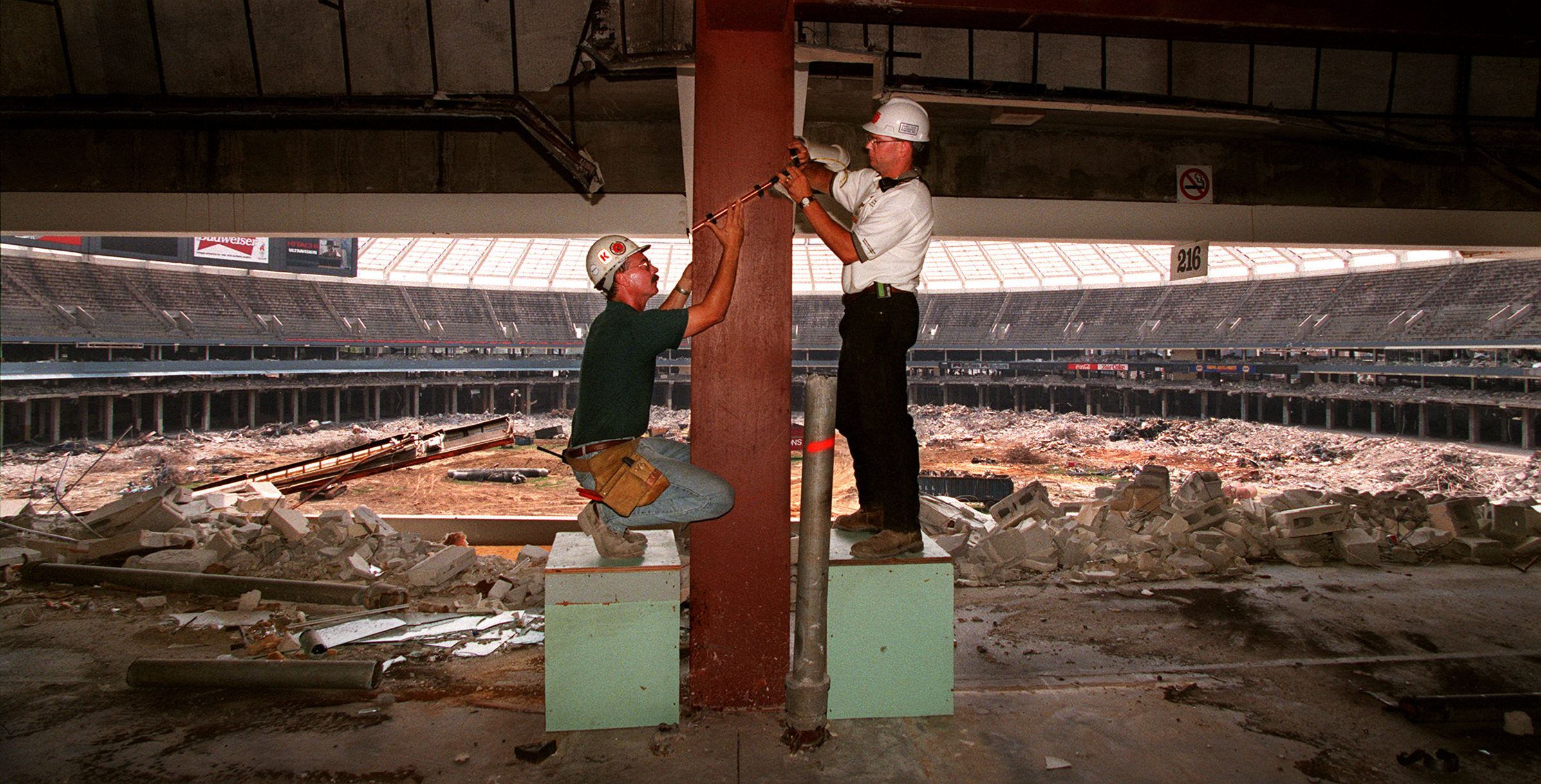 Video: Atlanta-Fulton County Stadium demolition