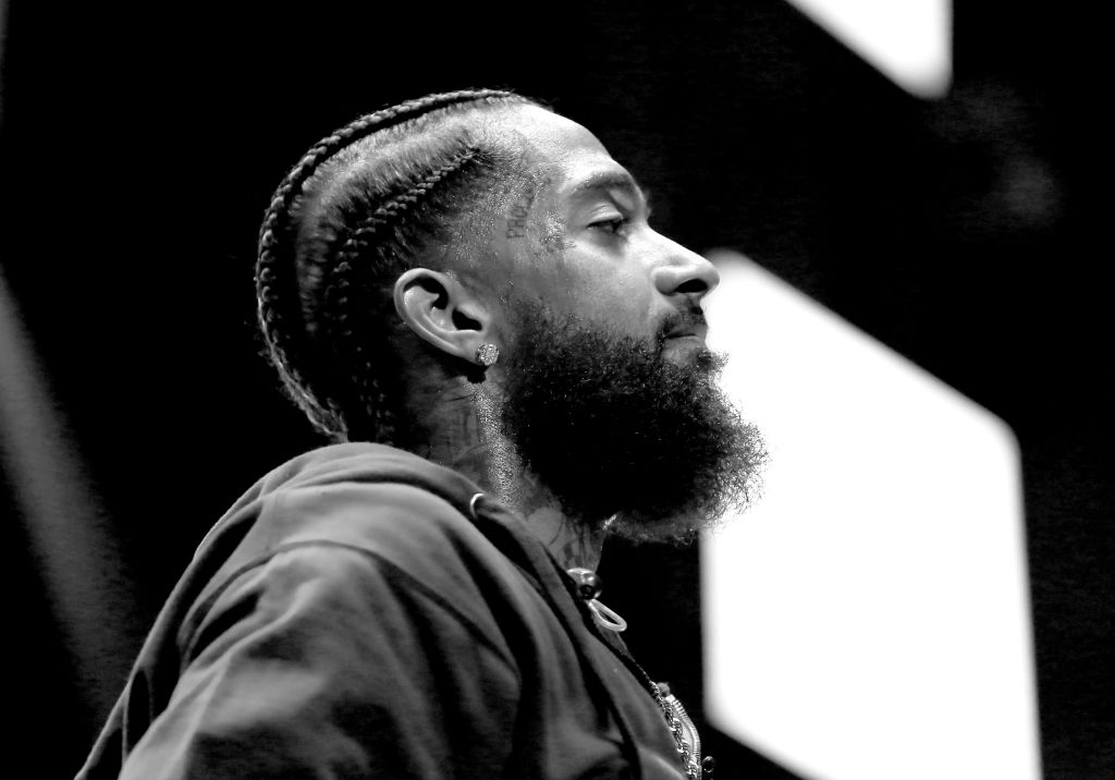 Nipsey Hussle performs onstage at the STAPLES Center Concert Sponsored by SPRITE during the 2018 BET Experience on June 23, 2018 in Los Angeles, California. (Photo by Ser Baffo/Getty Images for BET)