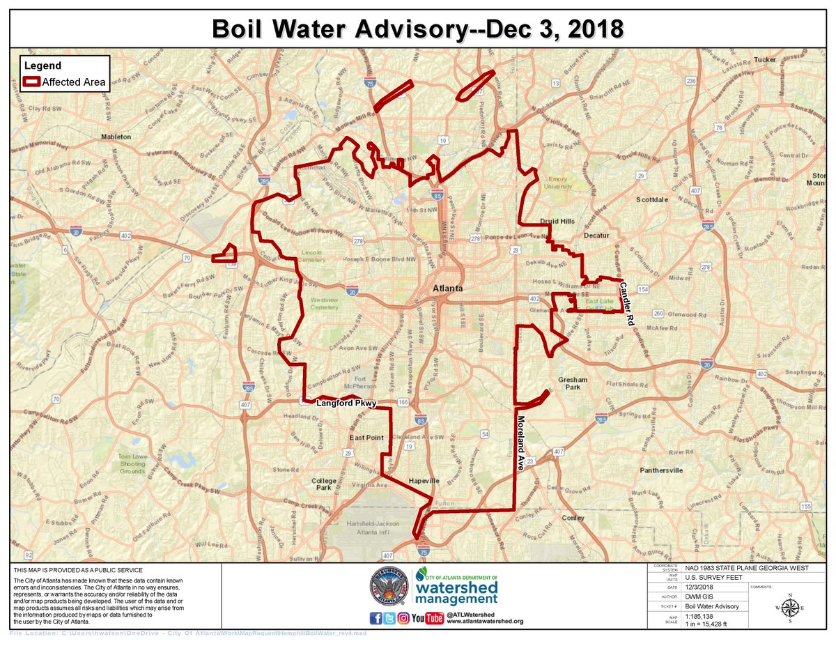 city of atlanta water