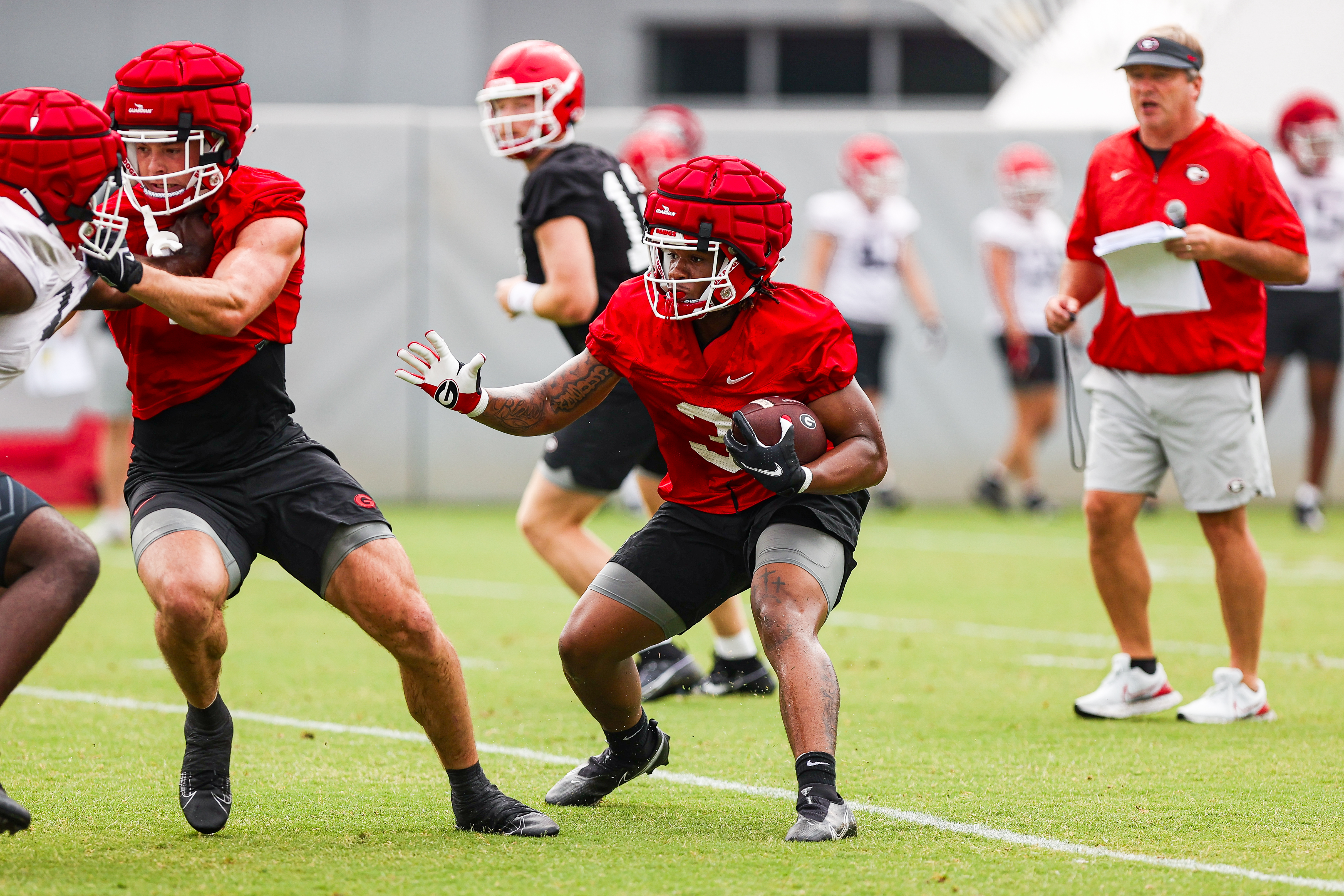 Georgia football preseason practice observations