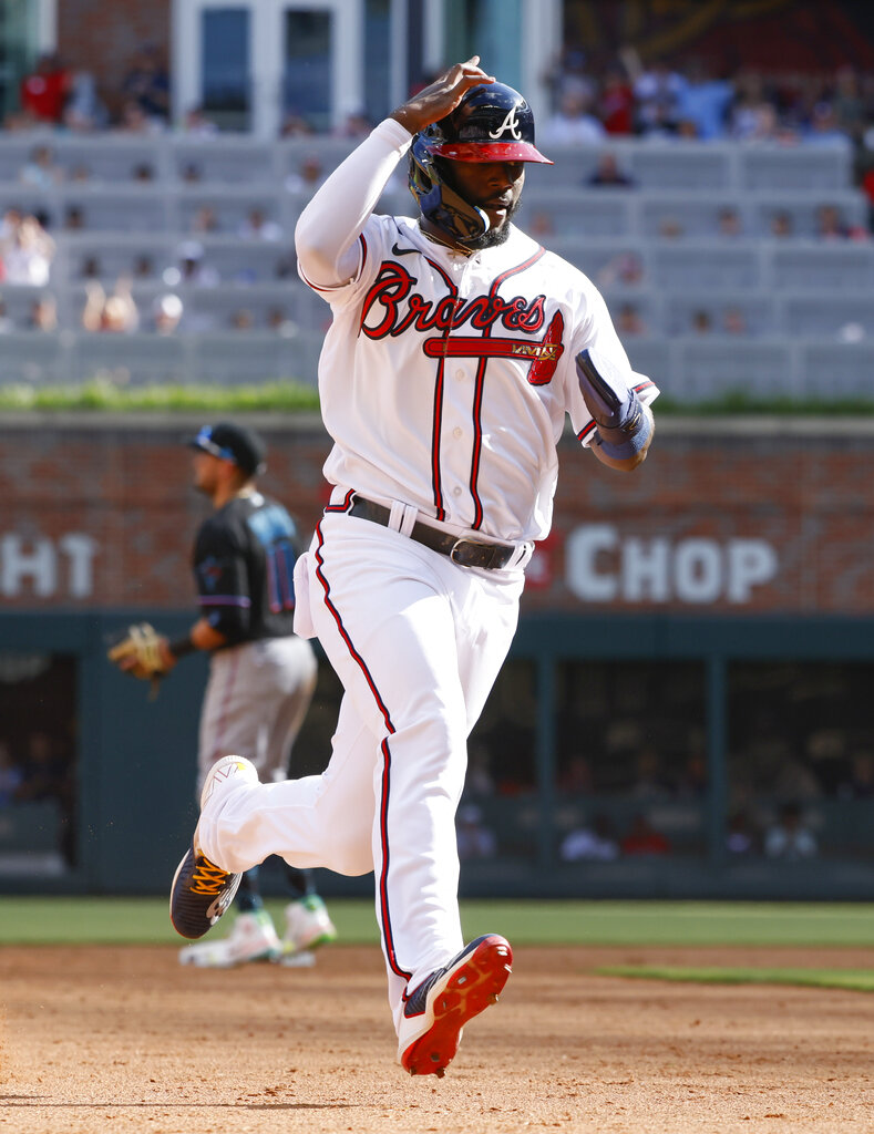 Photos: Michael Harris makes debut but Braves lose to Marlins