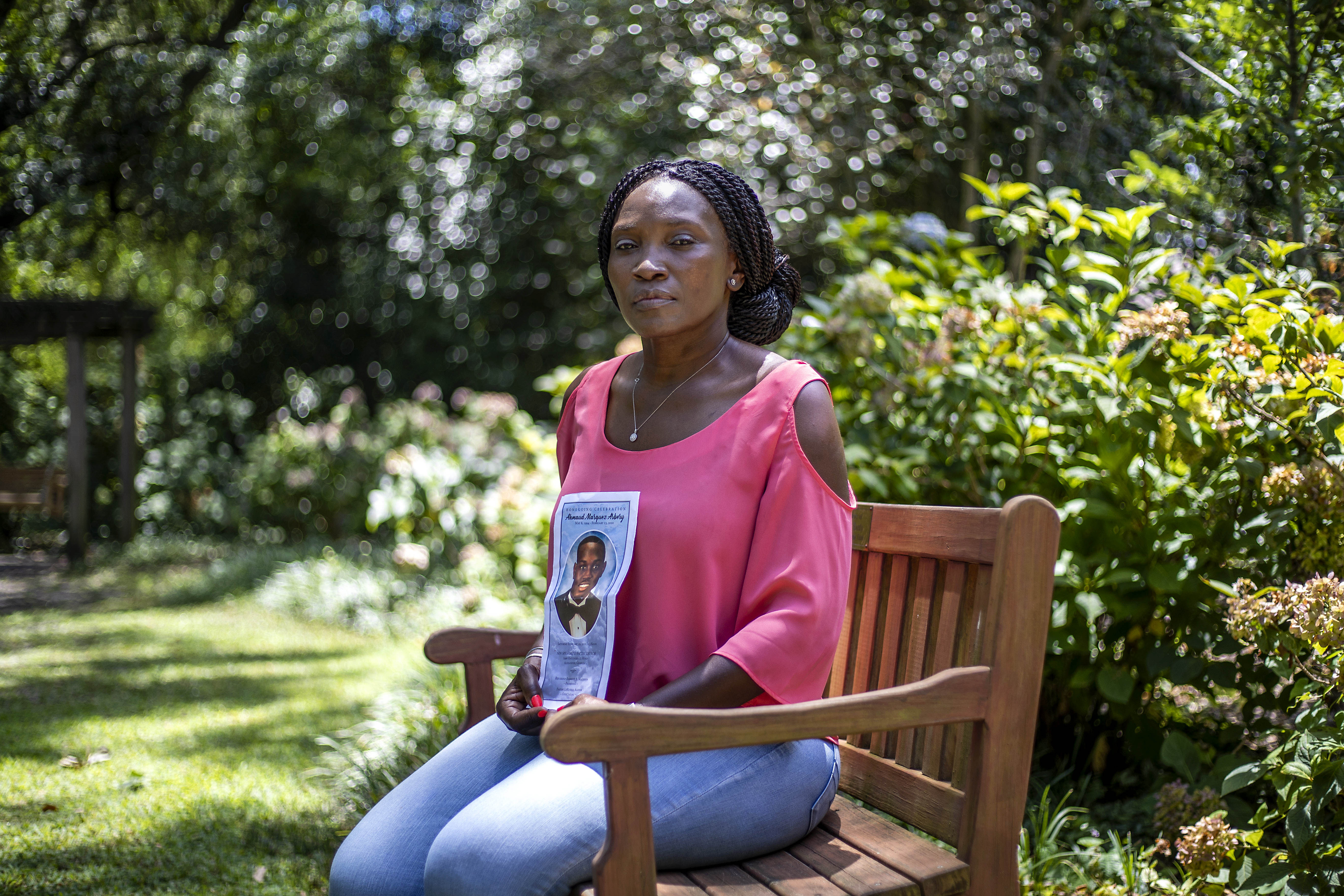 Wanda Cooper-Jones, the mother of Ahmaud Arbery, refused to attend last year's signing ceremony for hate-crimes legislation because it did not address Georgia's citizen's arrest law. Local prosecutors cited the law when they initially declined to charge the three white men who chased Arbery, who was shot and killed in February. (Alyssa Pointer/Atlanta Journal-Constitution/TNS)