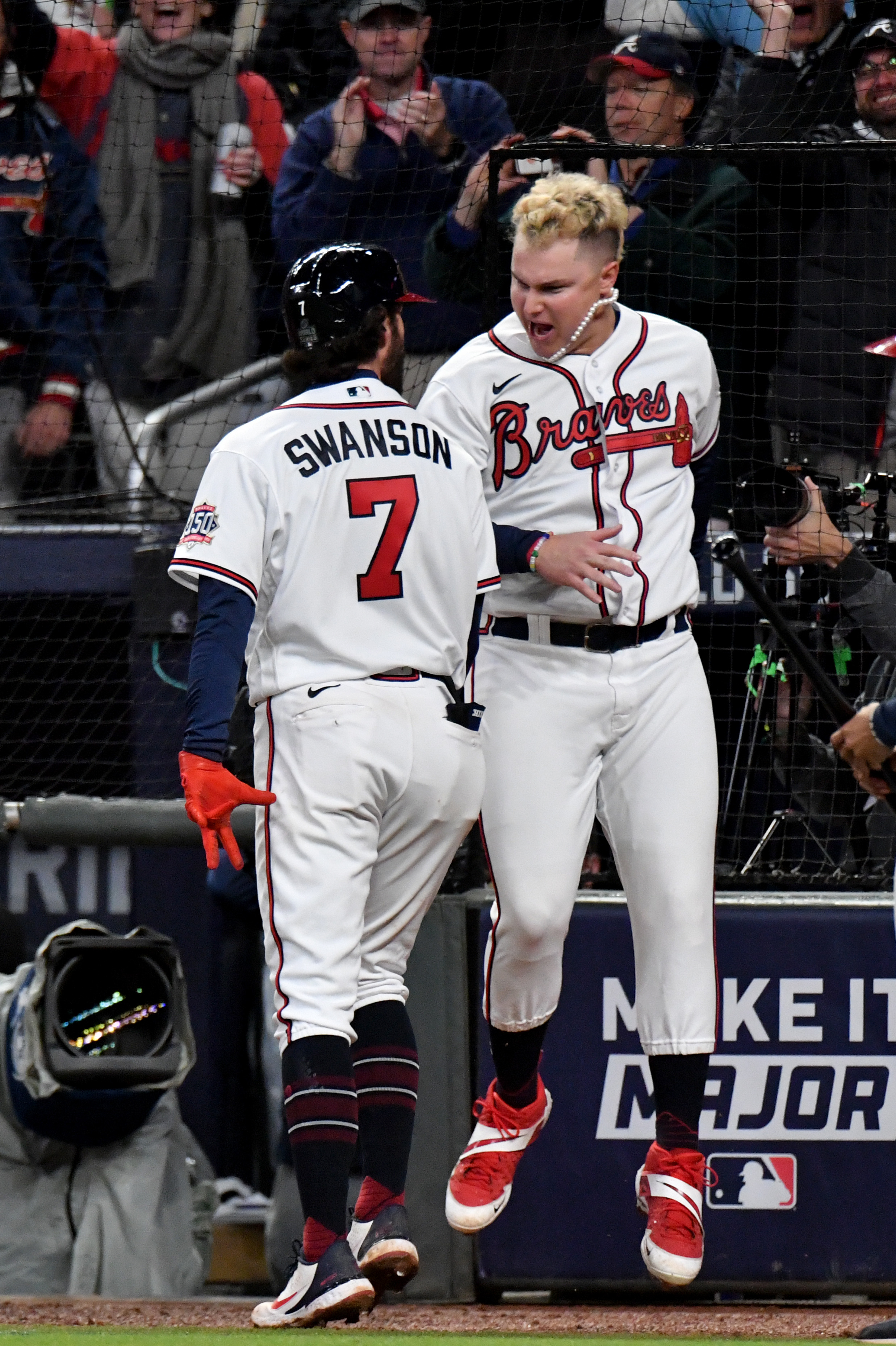 SPORTSPHOTOSUSA Jorge Soler 3 Run Home Run Atlanta Braves World Series  Champions 8X10 Photo