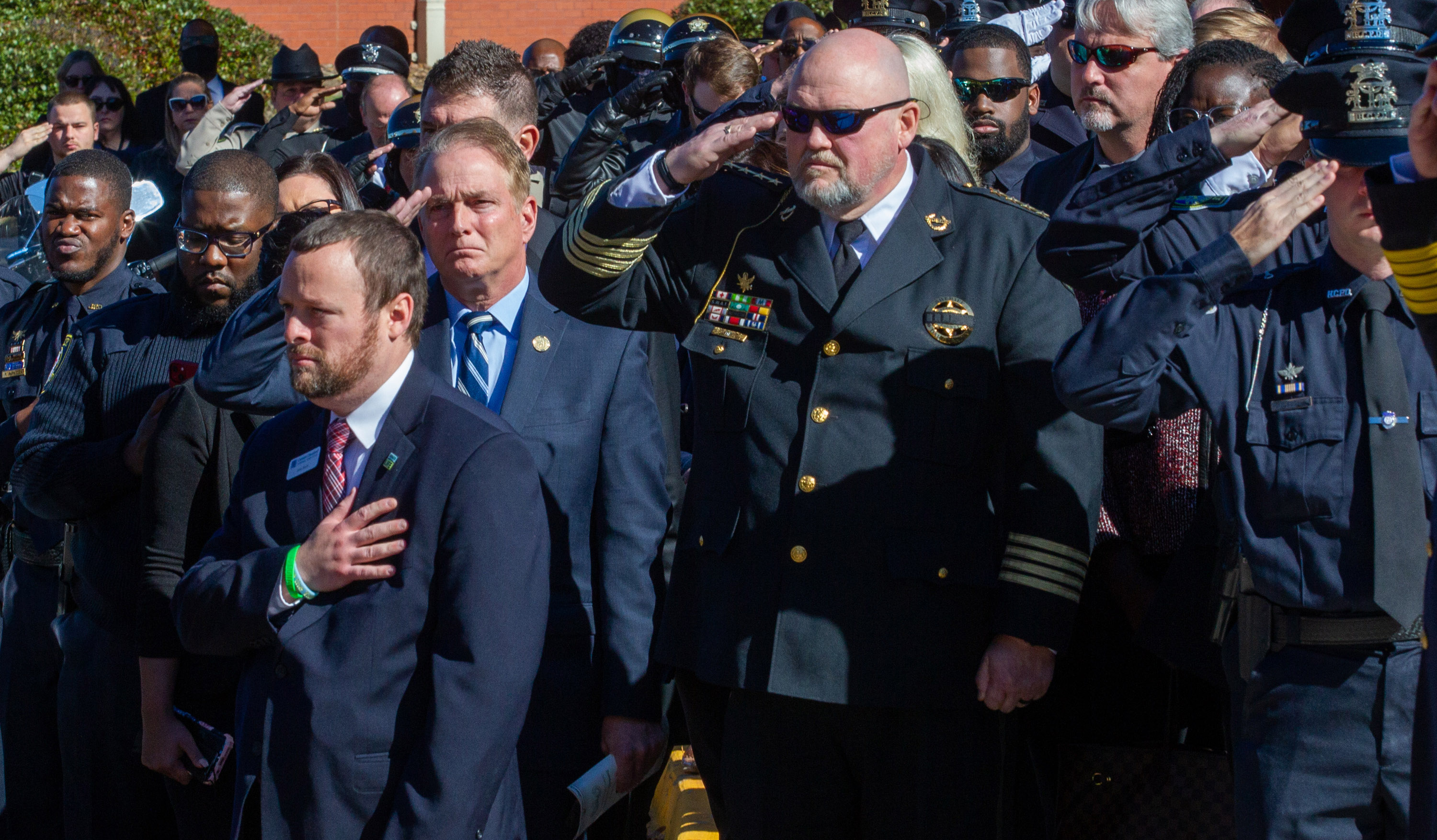 Vigil, funeral services for fallen Henry County police officer