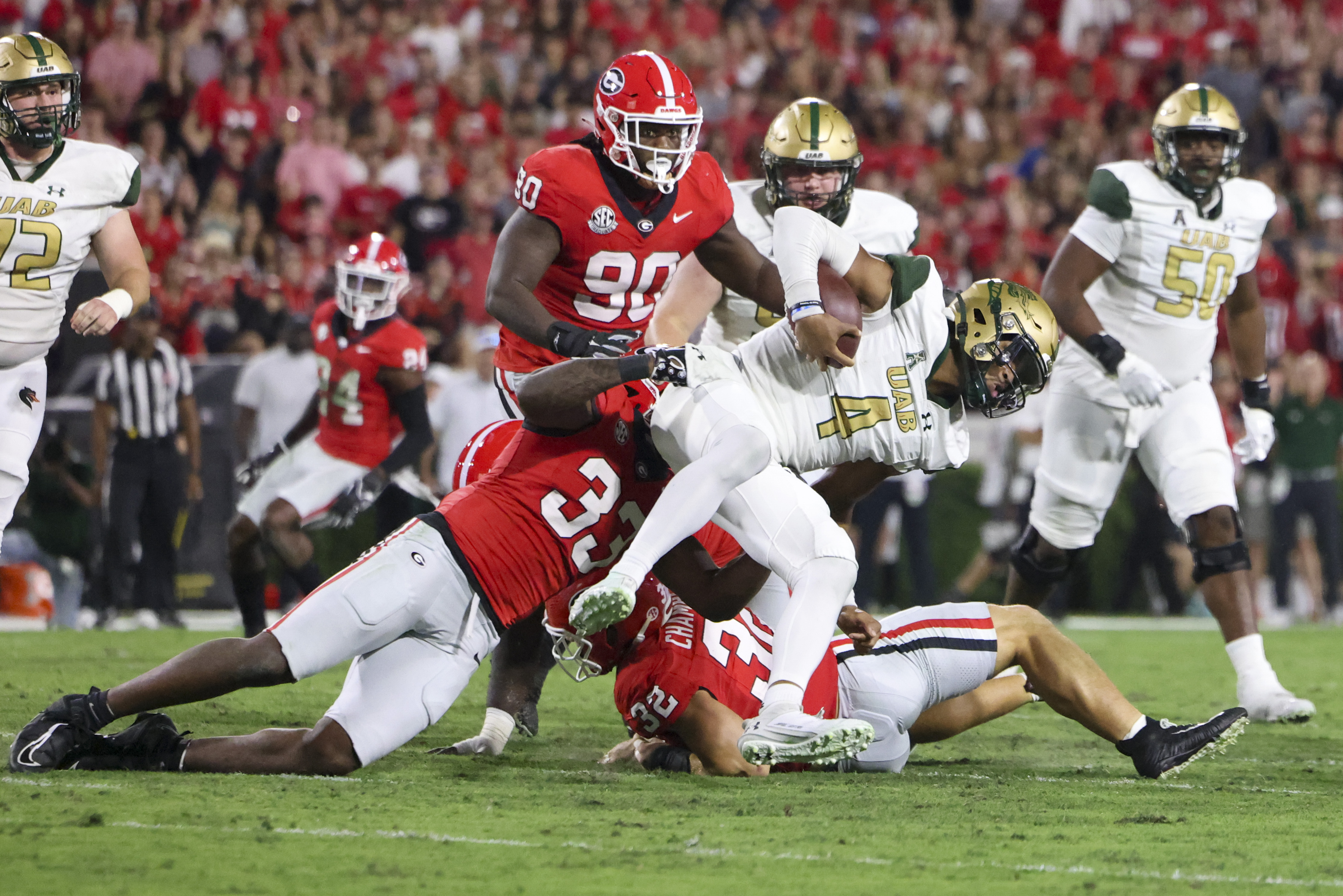 Falcons' superstar tackle Grady Jarrett insists now is Atlanta's time to  shine - as he opens up on back-to-back losing seasons, being the 'best  leader' he can be and why his best is yet to come