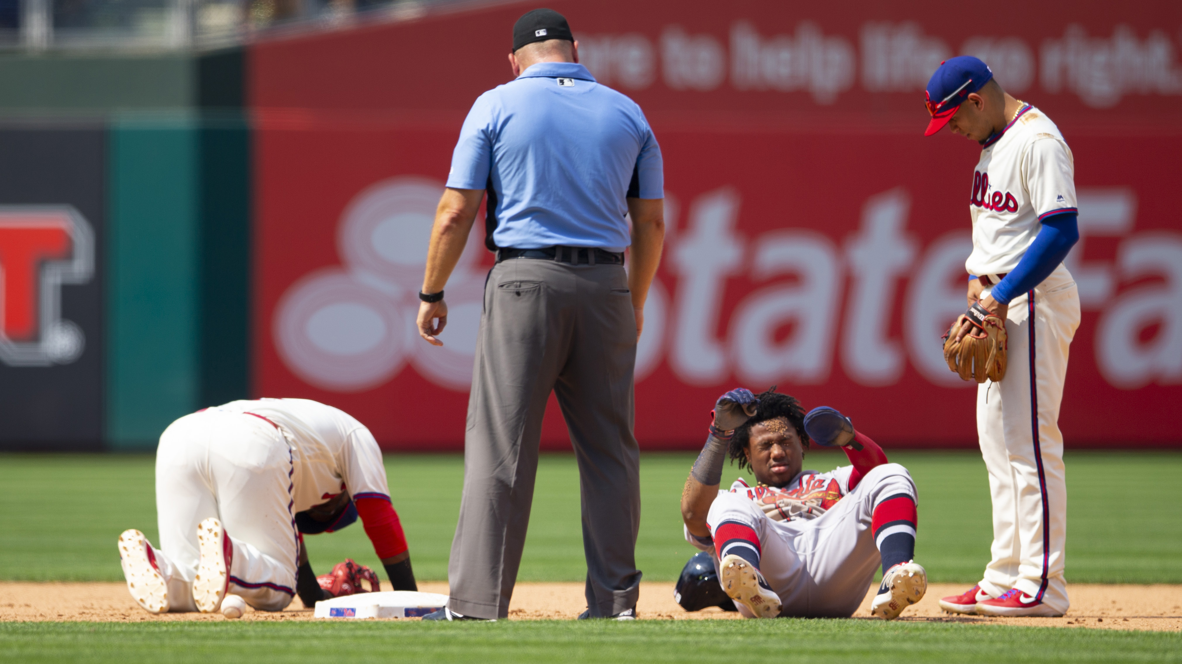 Atlanta Braves outfielder Ronald Acuna Jr. bags an award