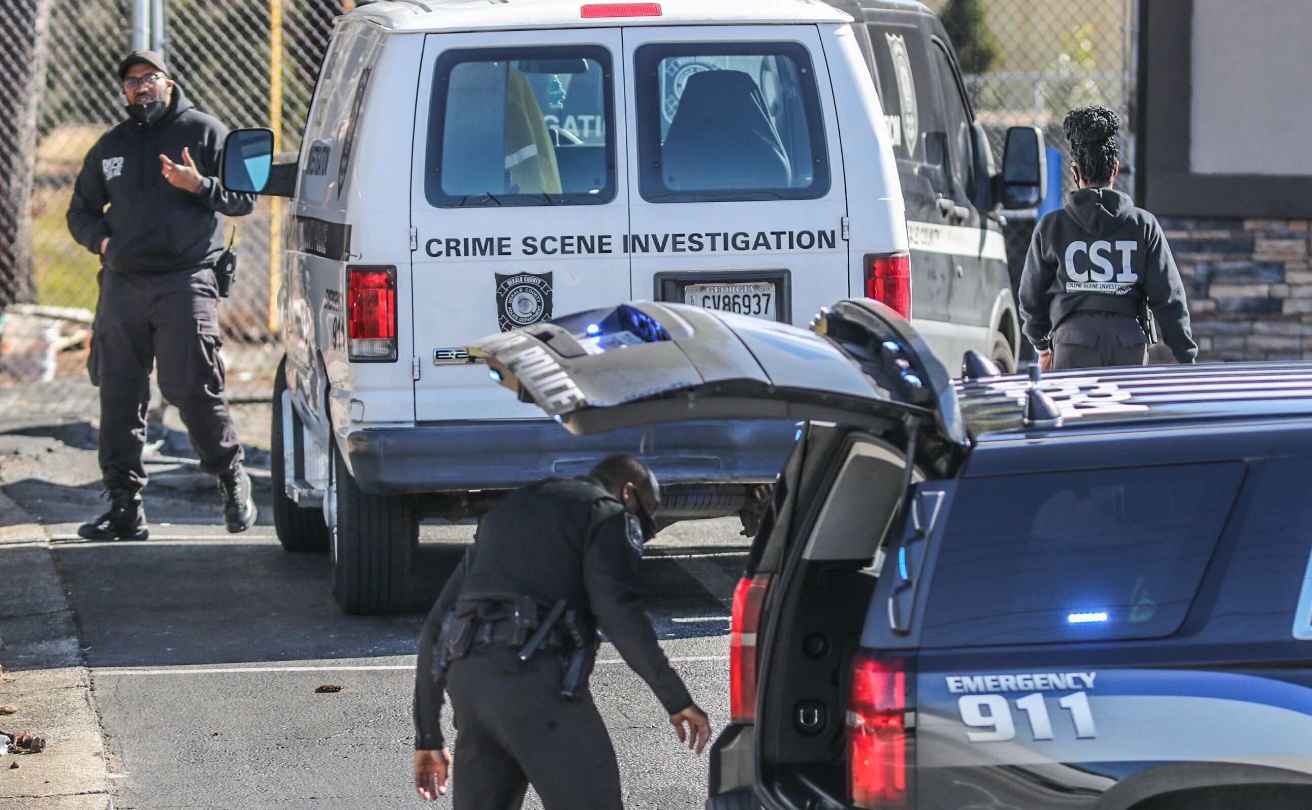 Breaking Man Dead In Morning Shooting At Stone Mountain Gas Station