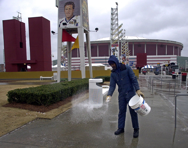 The Super Bowl (XXXIV) that froze Atlanta