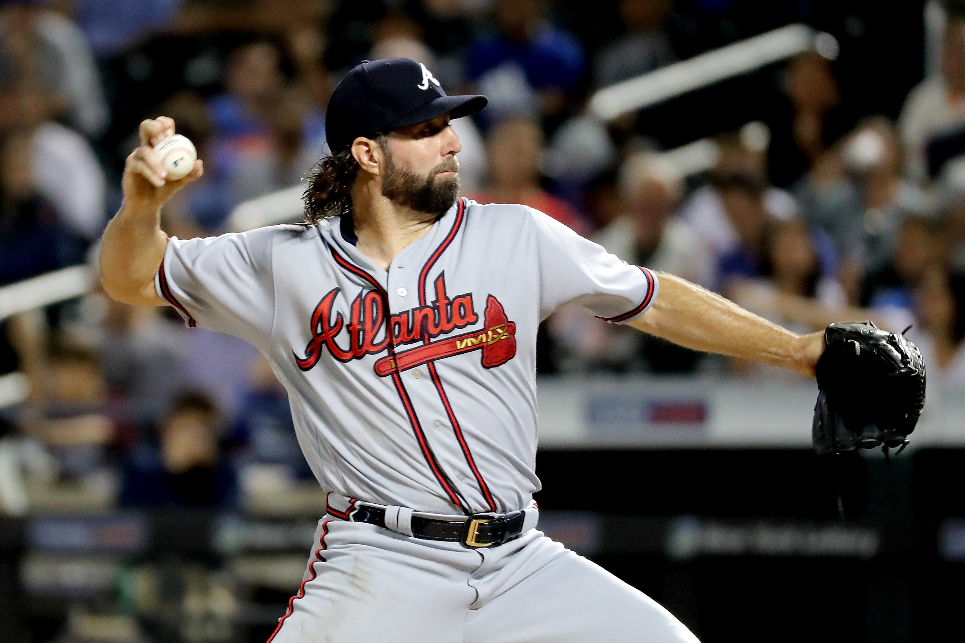 R.A. Dickey discusses season with Braves and retirement decision