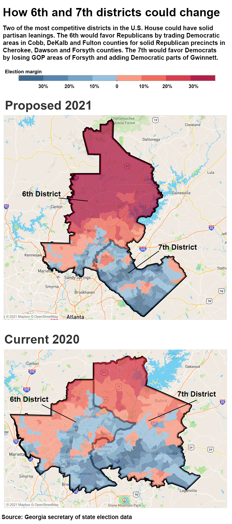 Georgia U.S. Rep. Lucy McBath will run in a different congressional ...