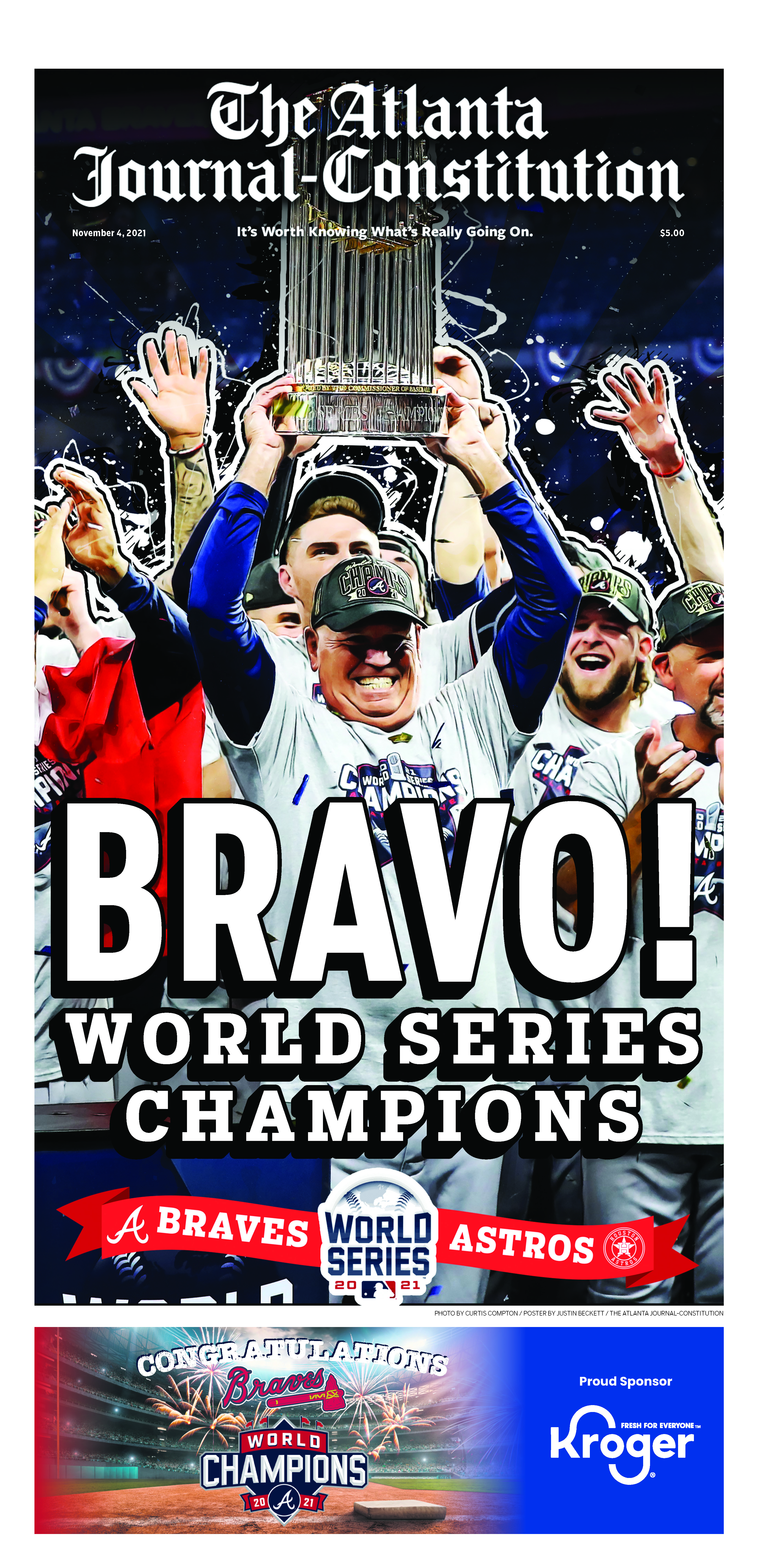How to find the AJC Braves pages, print editions and other