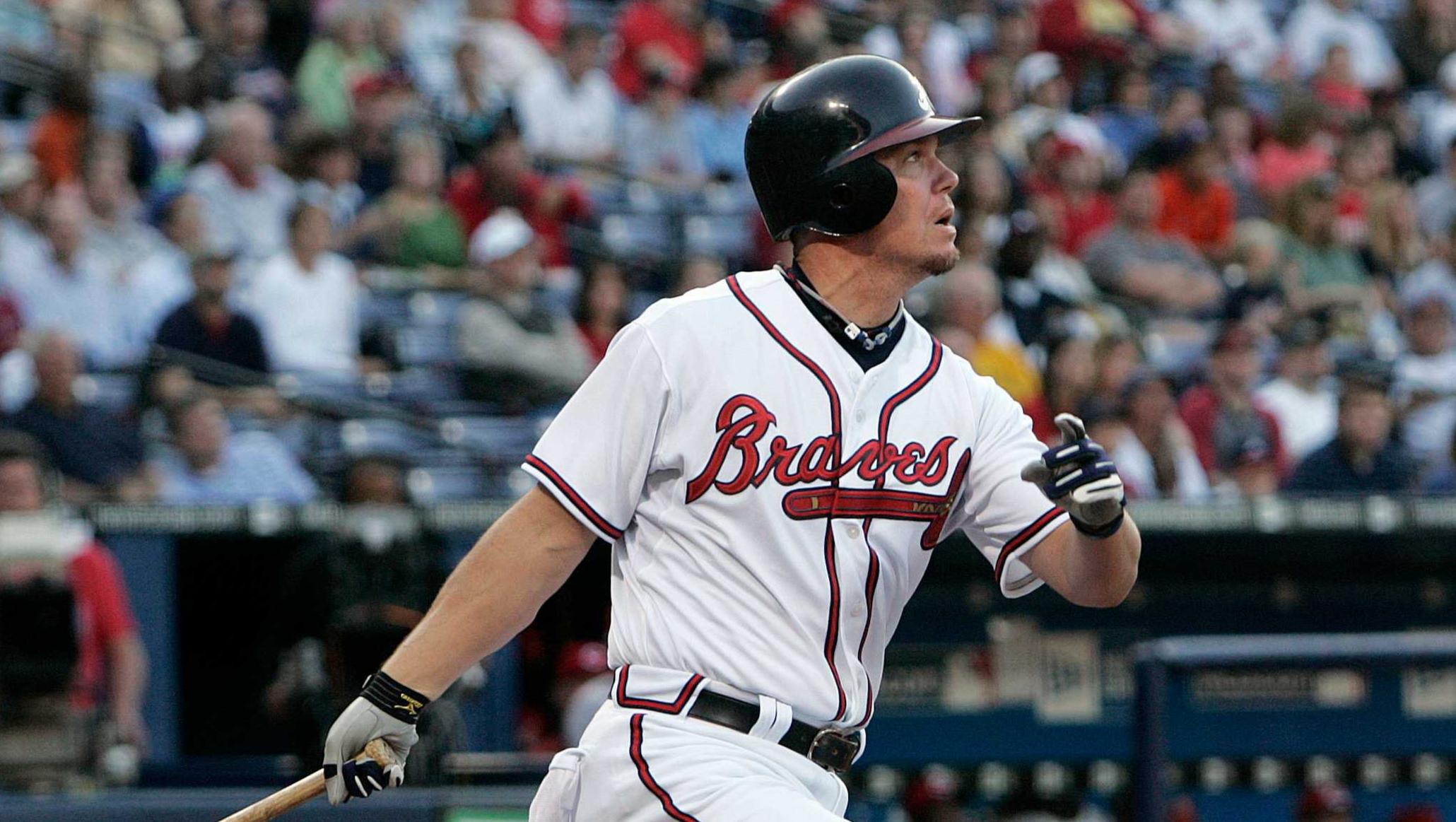 Chipper Jones' storied Hall of Fame career, by the numbers