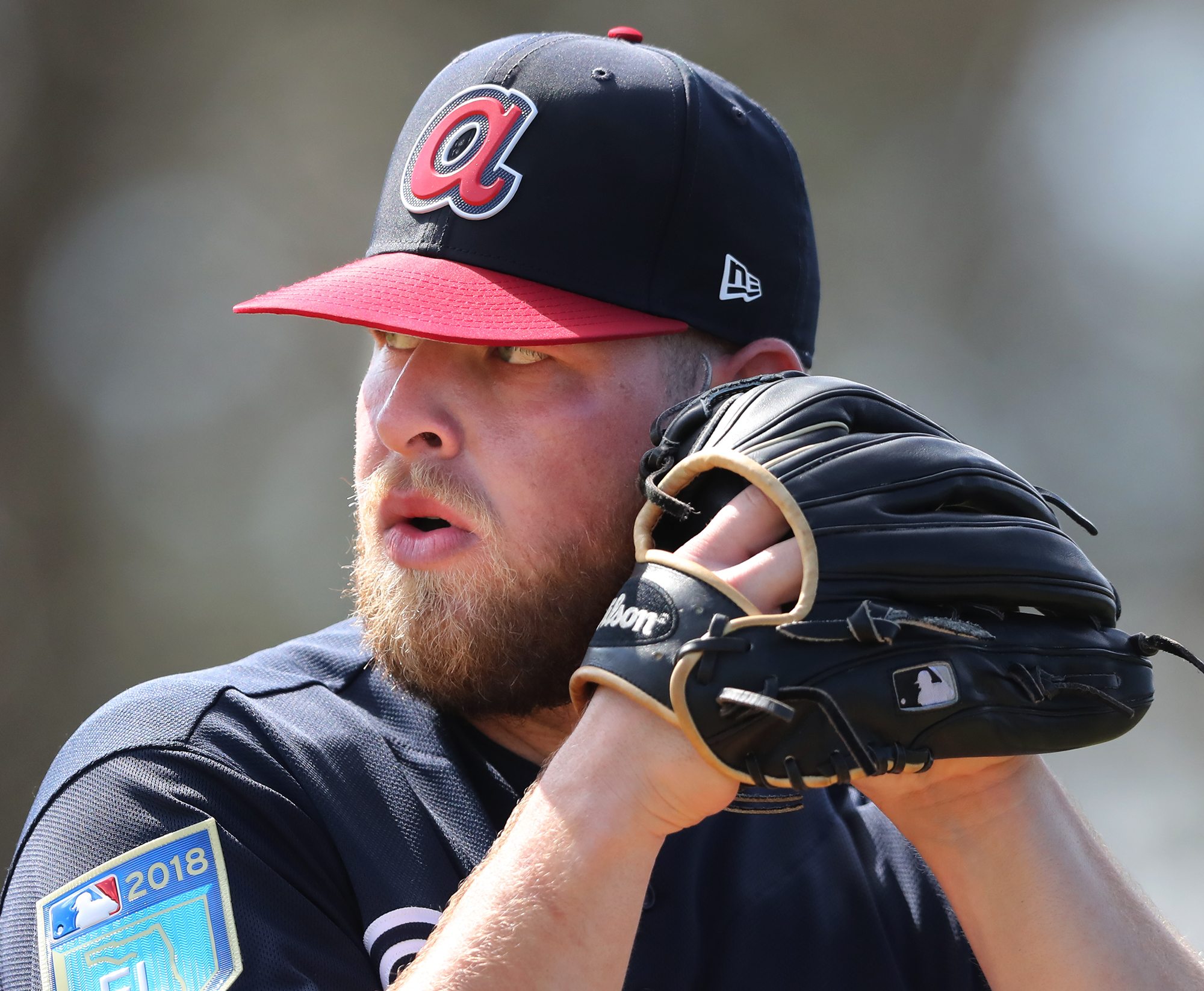 Braves' A.J. Minter GOES OFF for 7 strikeouts in 10 batters to