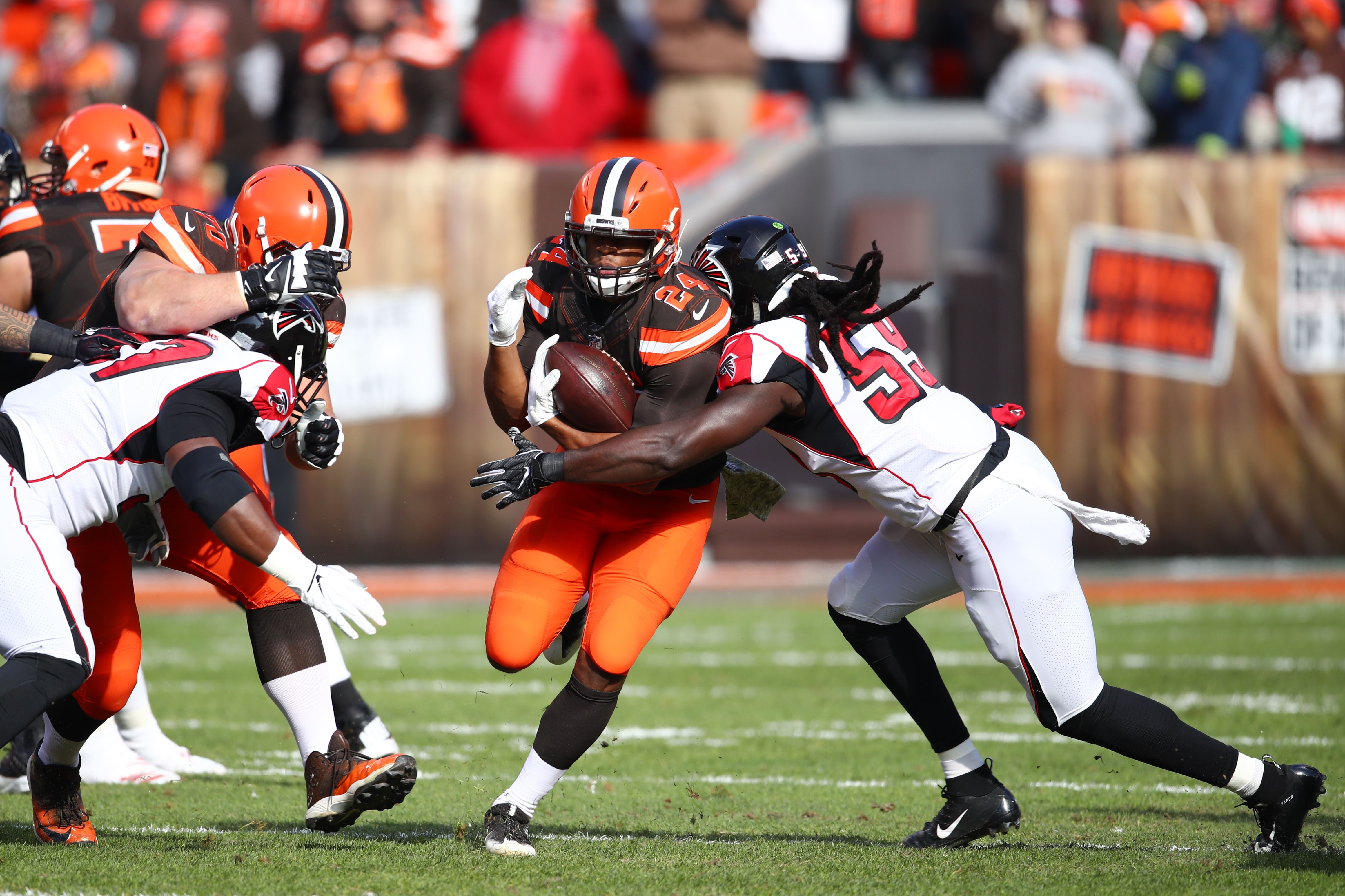 Nick Chubb Zooms for a 70-Yd TD Run! 