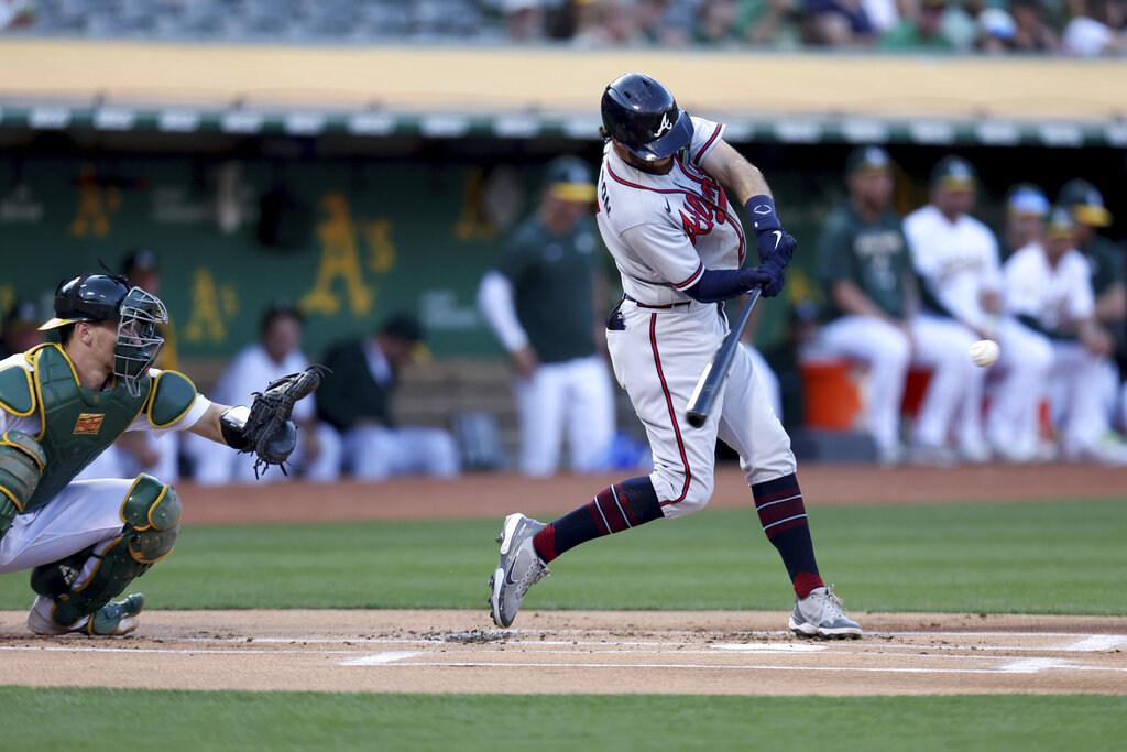 Acuña and Braves to open playoffs on road, must wait to find out if it's at  Colorado or L.A. - The Athletic