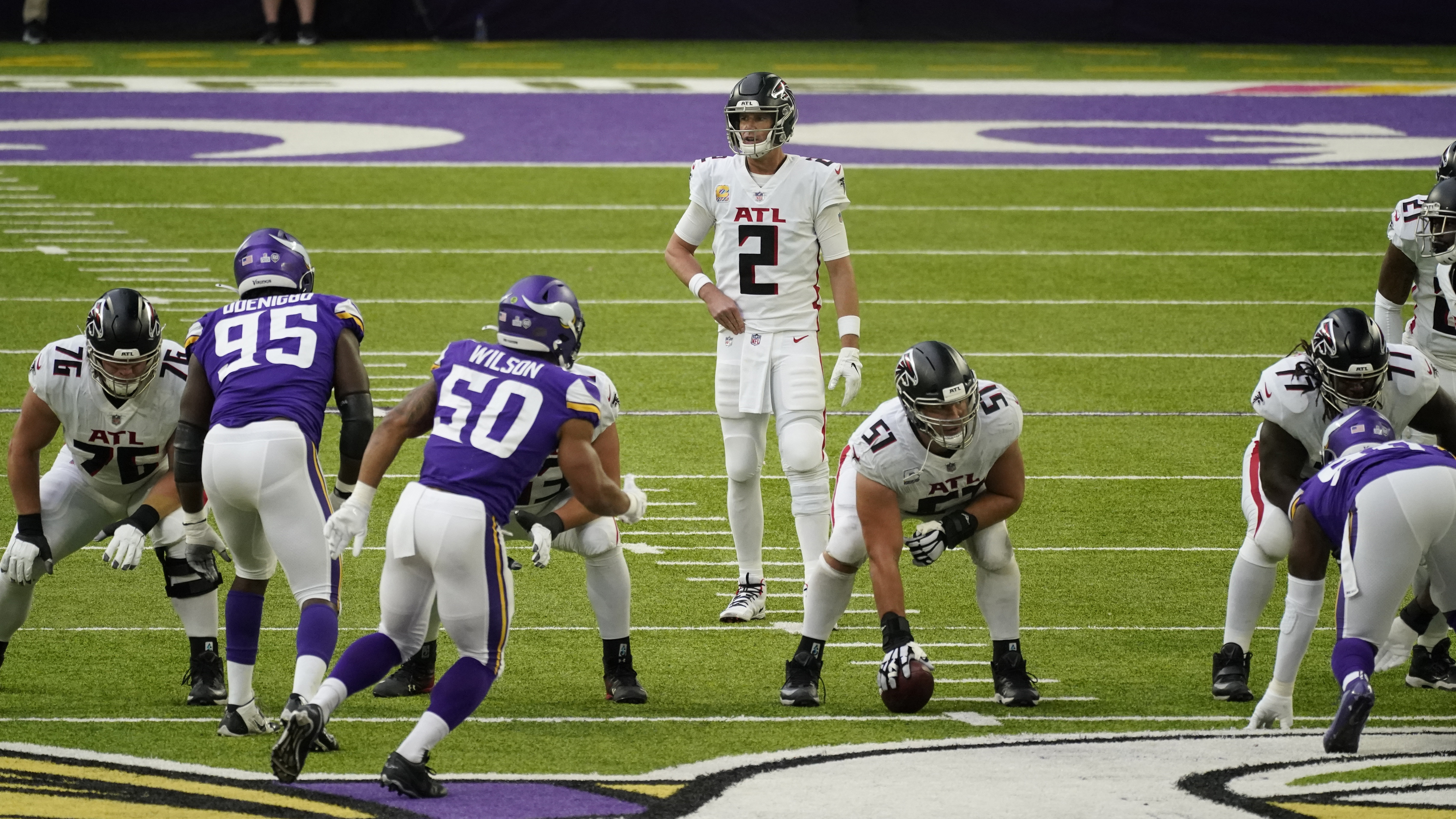 Falcons respond to Quinn firing with 40-23 win vs. Vikings