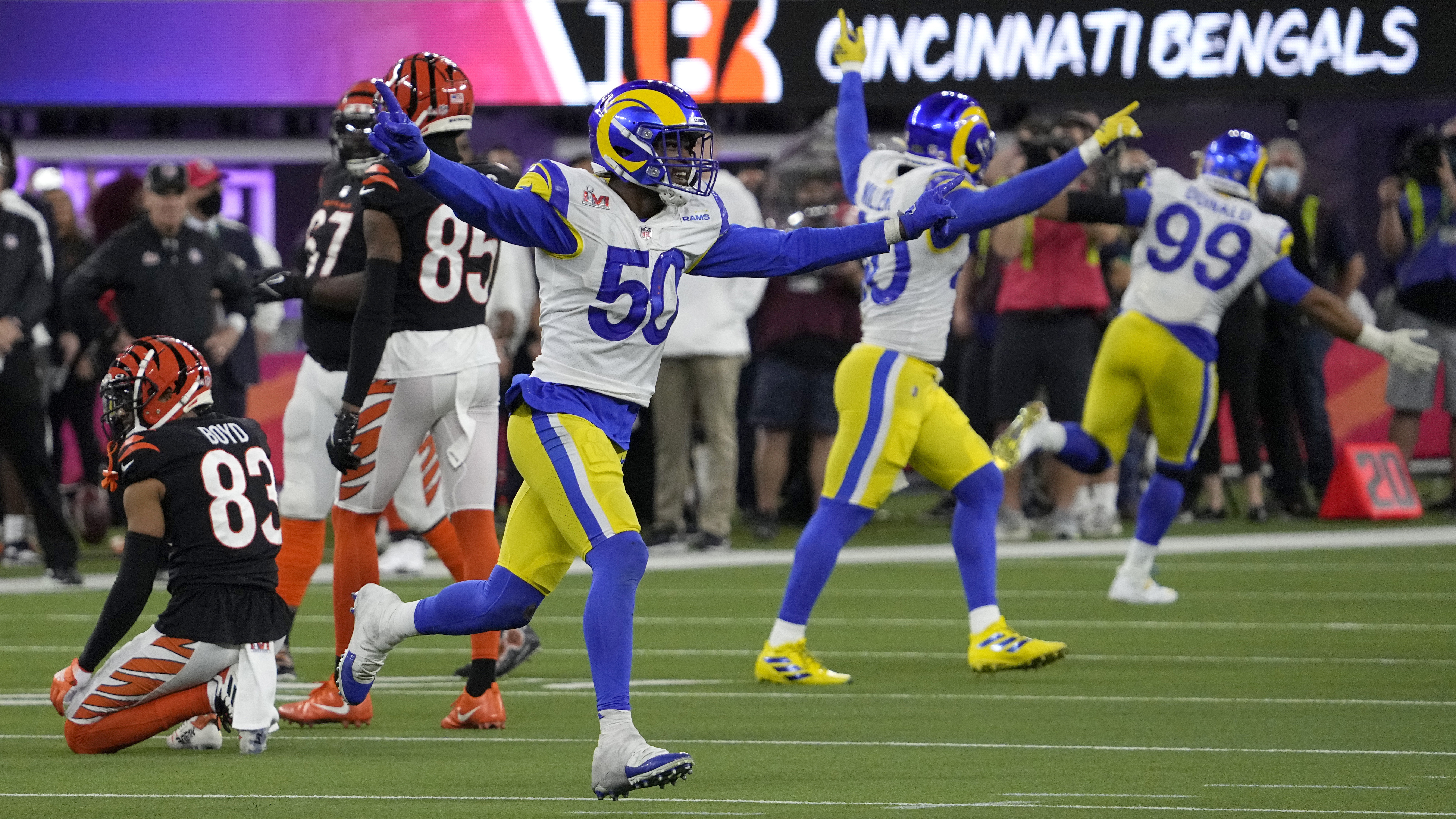 Super Bowl 2022: Rams get their Hollywood ending, win 23-20 over Bengals -  Field Gulls