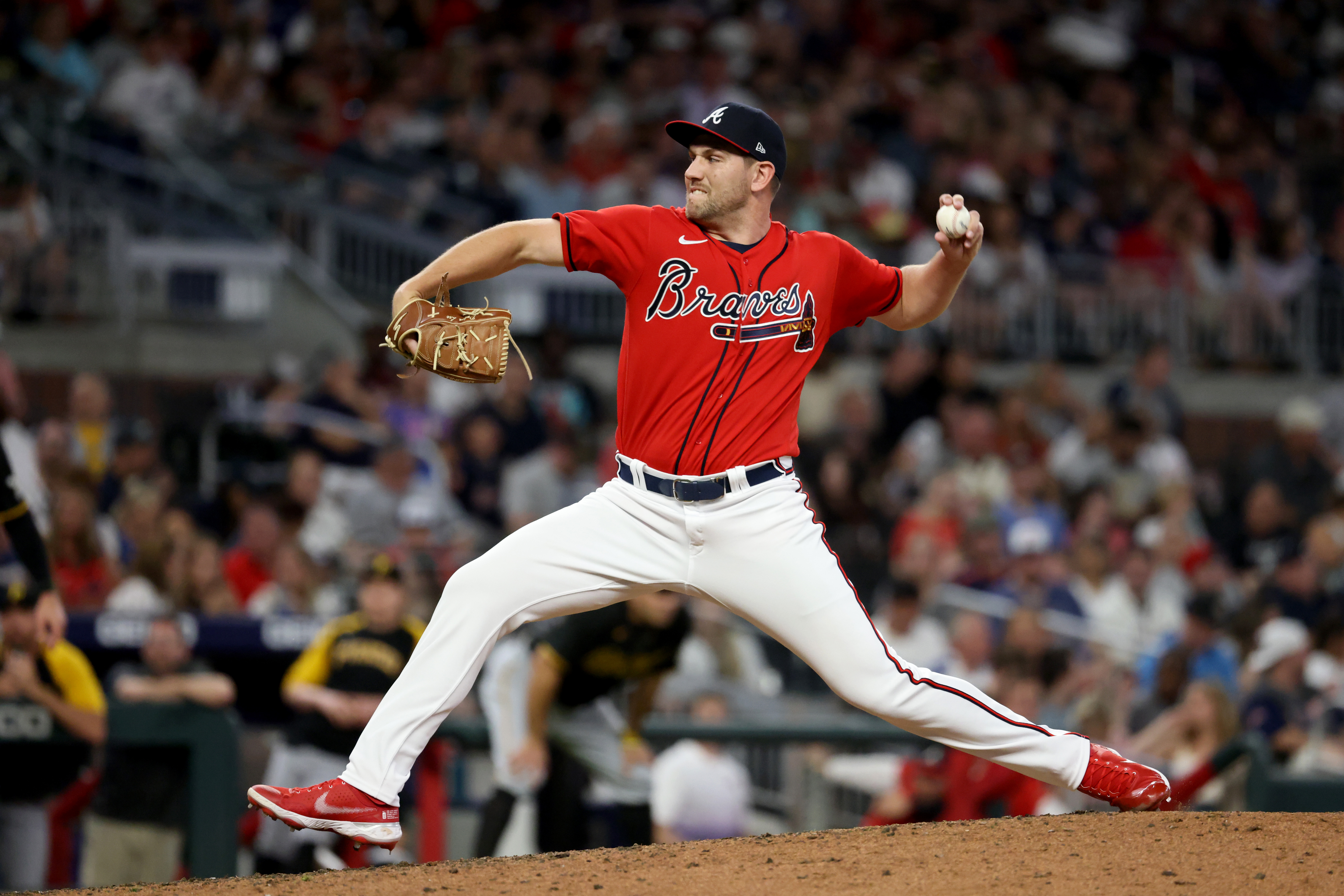 Braves pitcher Dylan Lee far removed from World Series spotlight