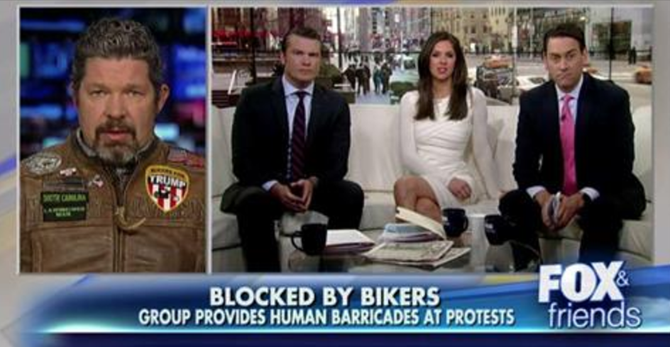 Chris Cox during a Fox News interview