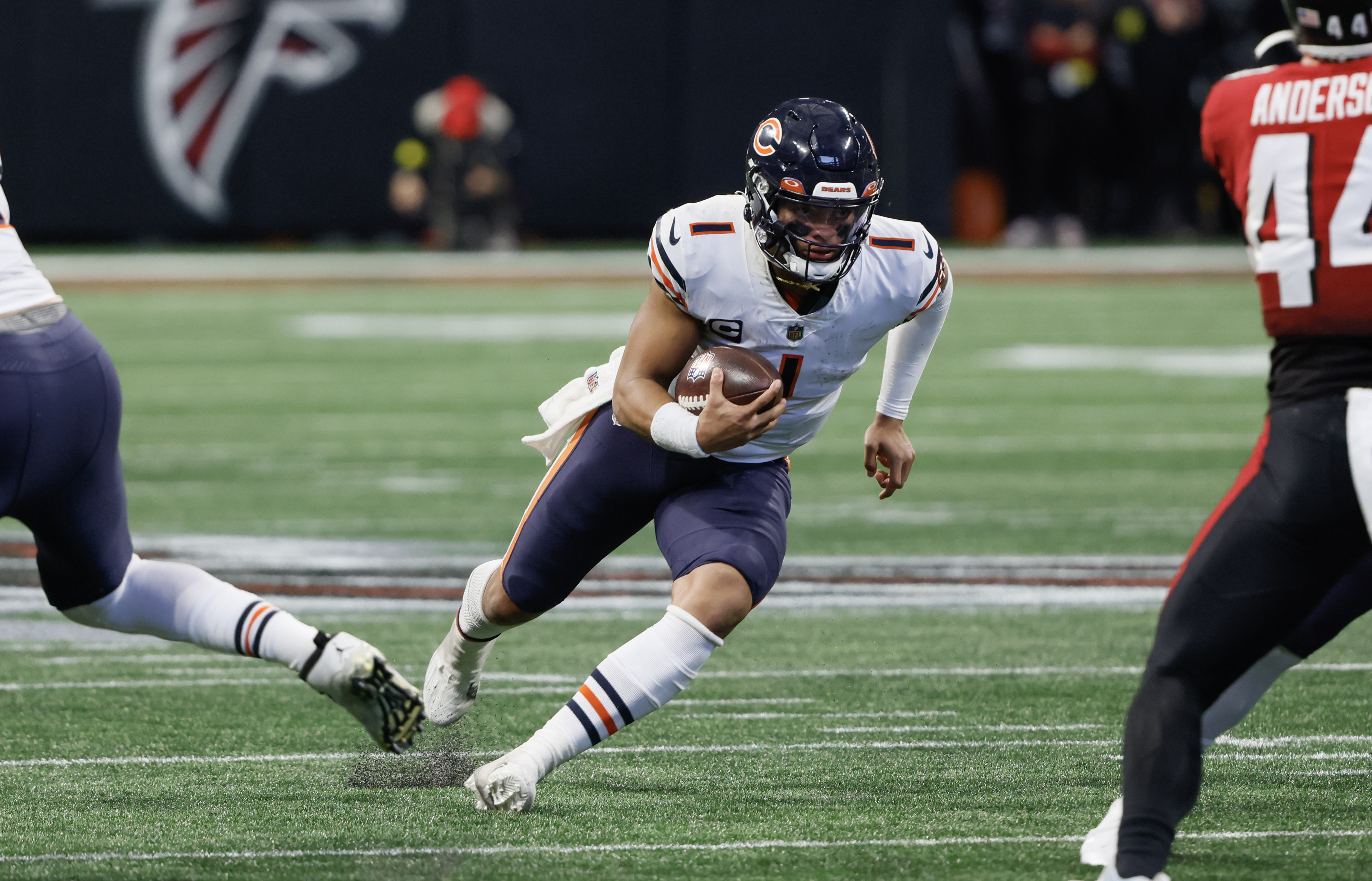 Justin Fields on appreciation for Michael Vick and Lamar Jackson