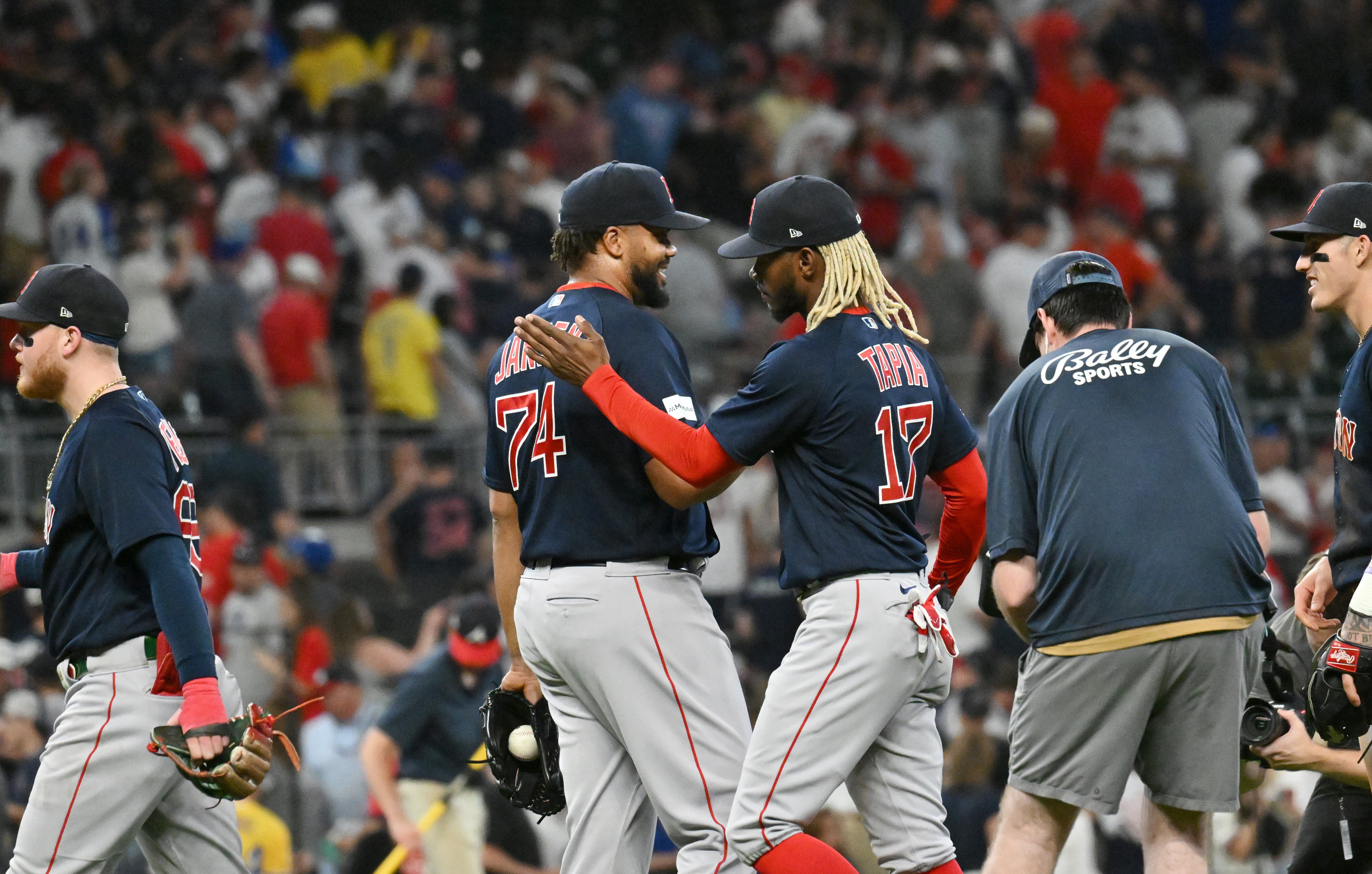 Atlanta Braves pitcher Dylan Lee (74) is photographed at the