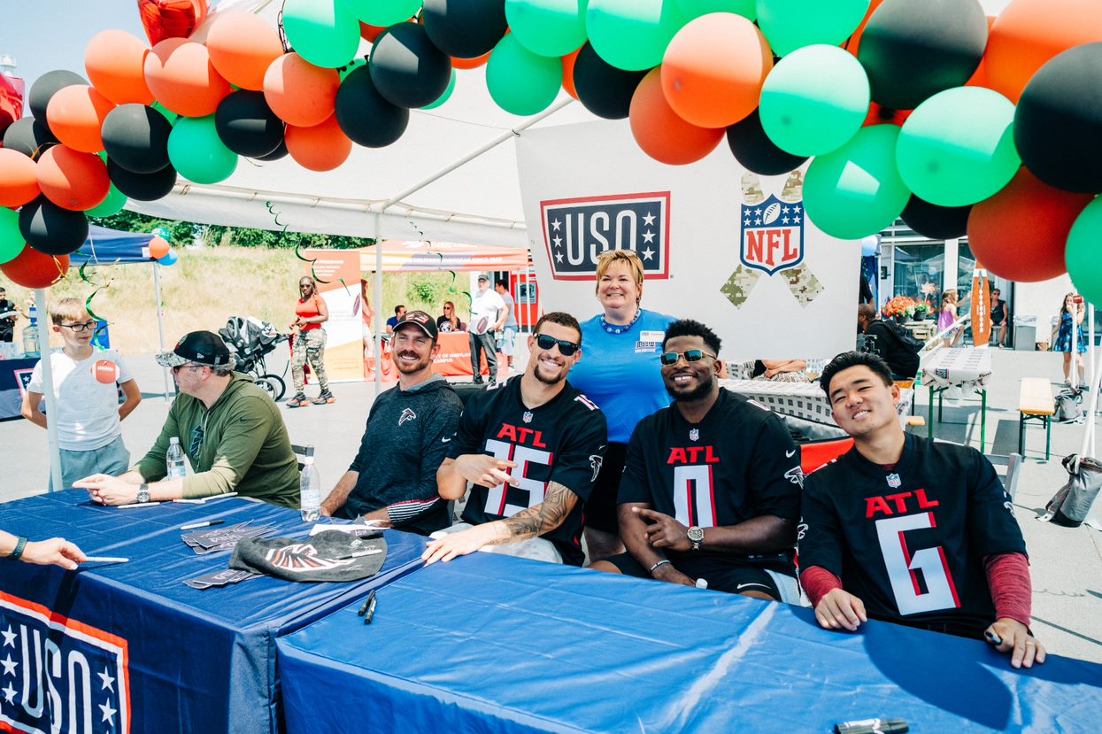 Atlanta Falcons to fund construction of new USO Center in Bulgaria