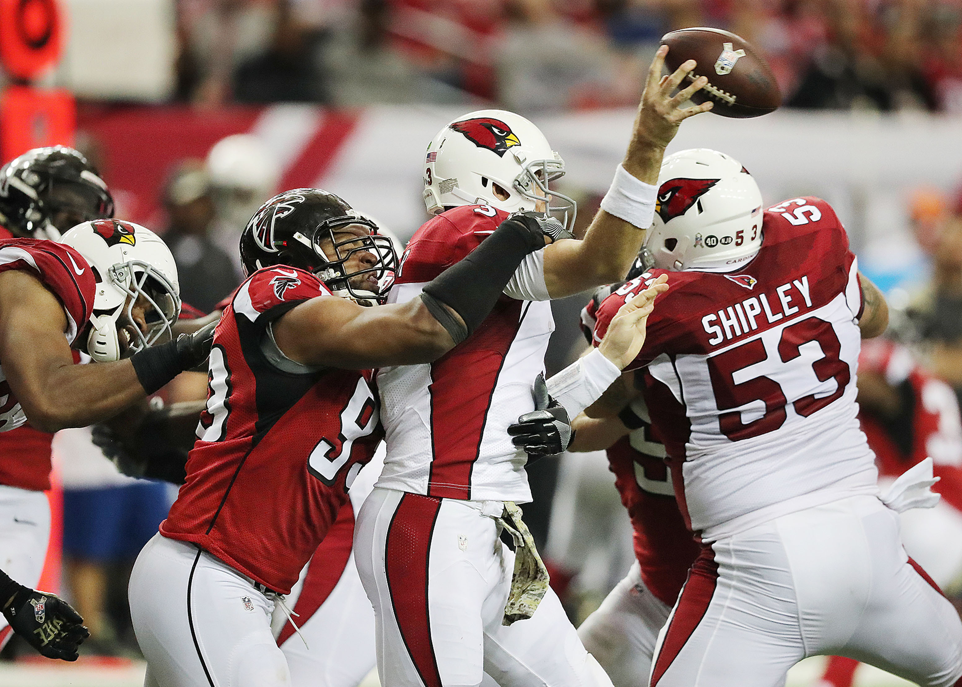 Dwight Freeney has all the experience the Falcons defense needs 