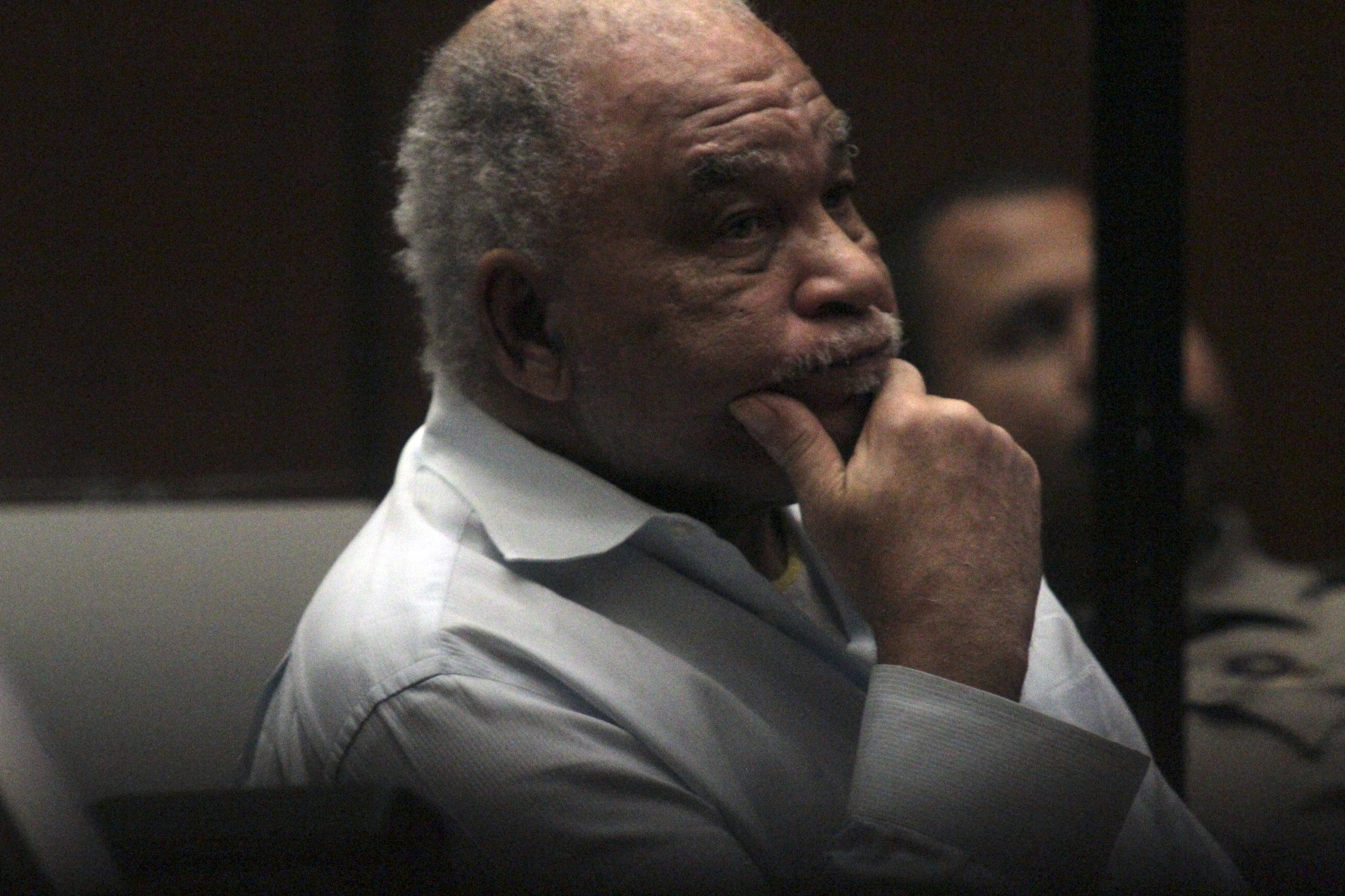 Samuel Little listens to opening statements as his trial begins on Aug. 18, 2014 in Los Angeles. (Bob Chamberlin/Los Angeles Times/TNS)
