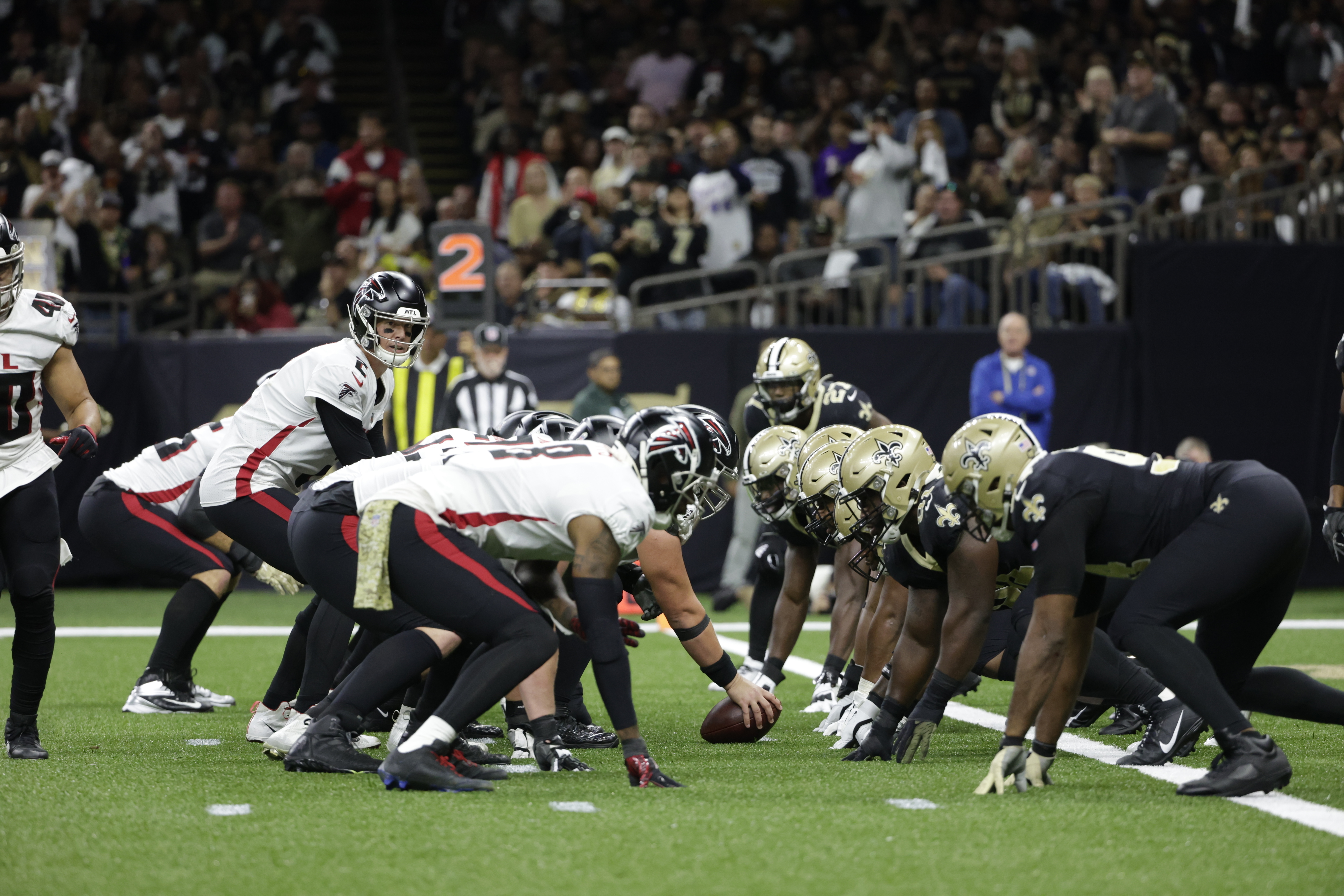 Ryan passes for 343 yards, 2 TDs as Falcons top Saints 27-25