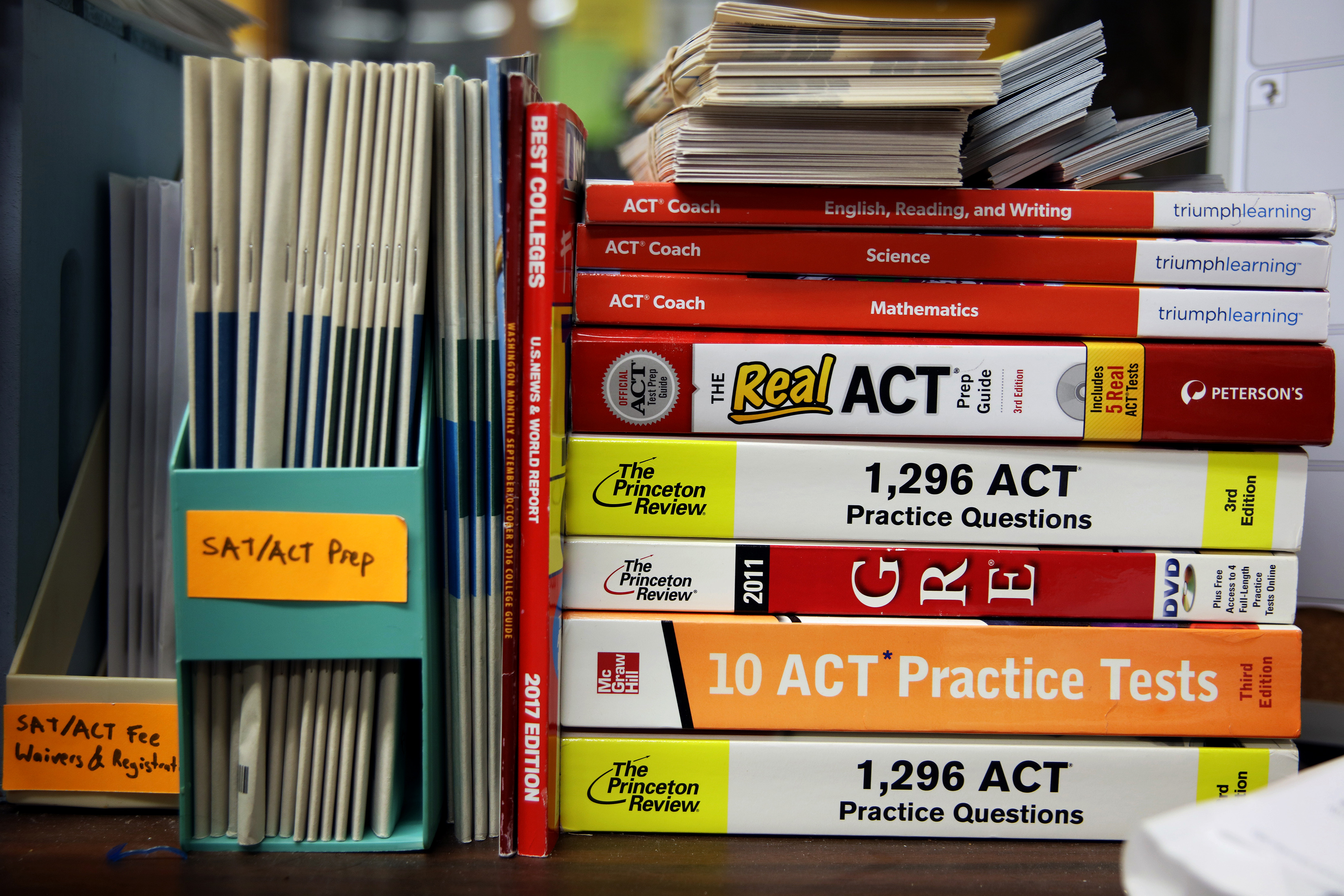 Do changes to the ACT test benefit already advantaged students?