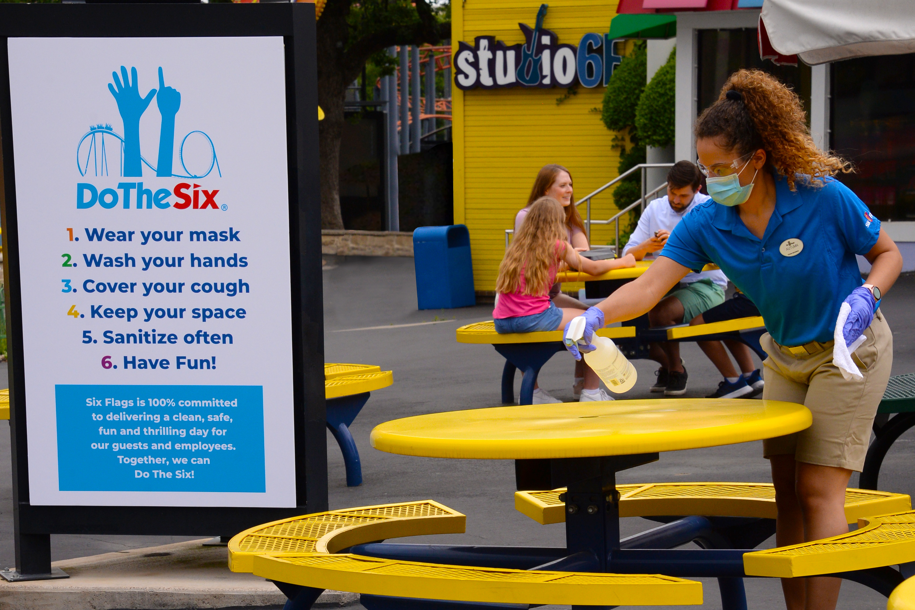 Six Flags Over Georgia will implement several new “extensive” safety protocols to protect guests and employees from possible exposure to the novel coronavirus.
