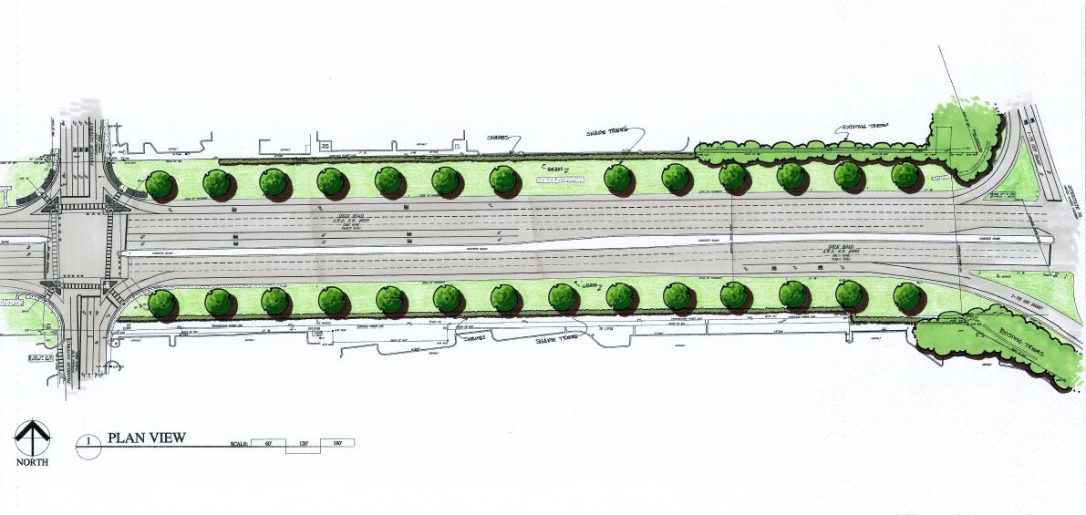 $120K project to beautify parts of South Marietta Parkway, Delk Road