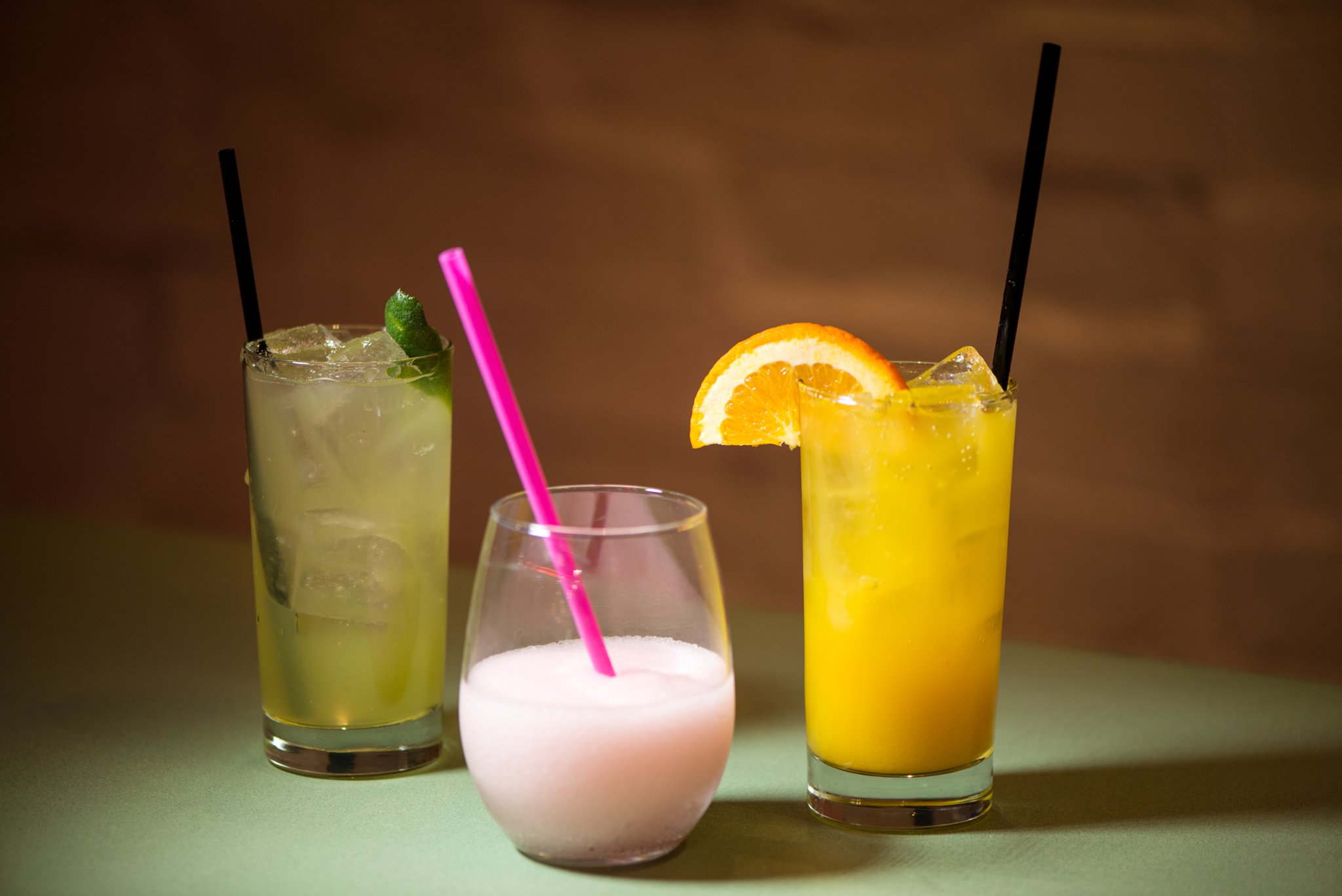 Recess Froze cocktail is made with frozen rose wine. Photo credit- Mia Yakel.