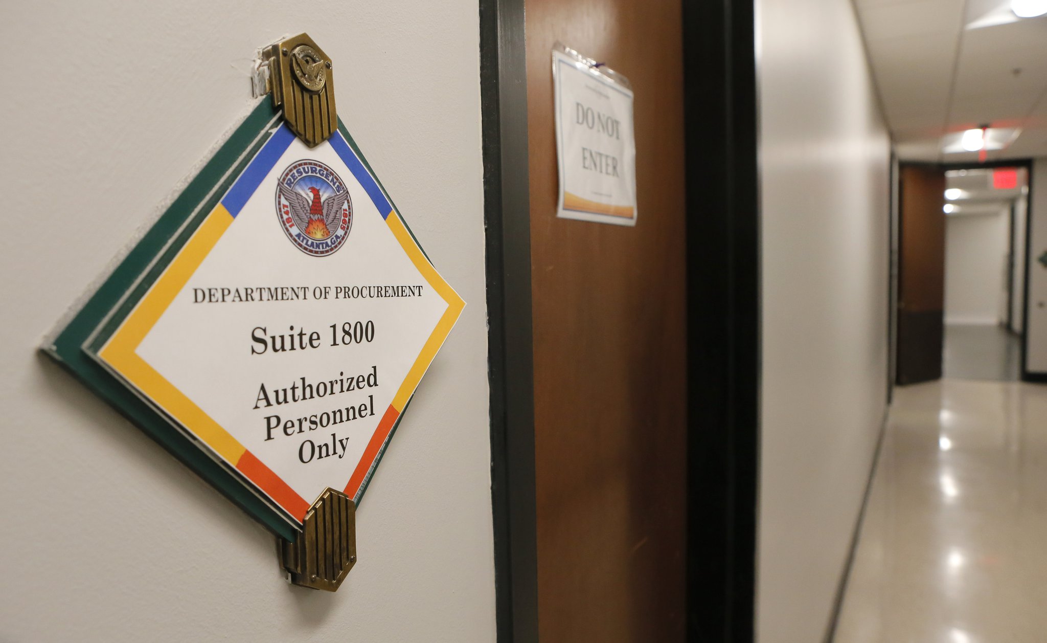 The procurement chief is one of 13 department heads in the city’s executive branch. BOB ANDRES /BANDRES@AJC.COM