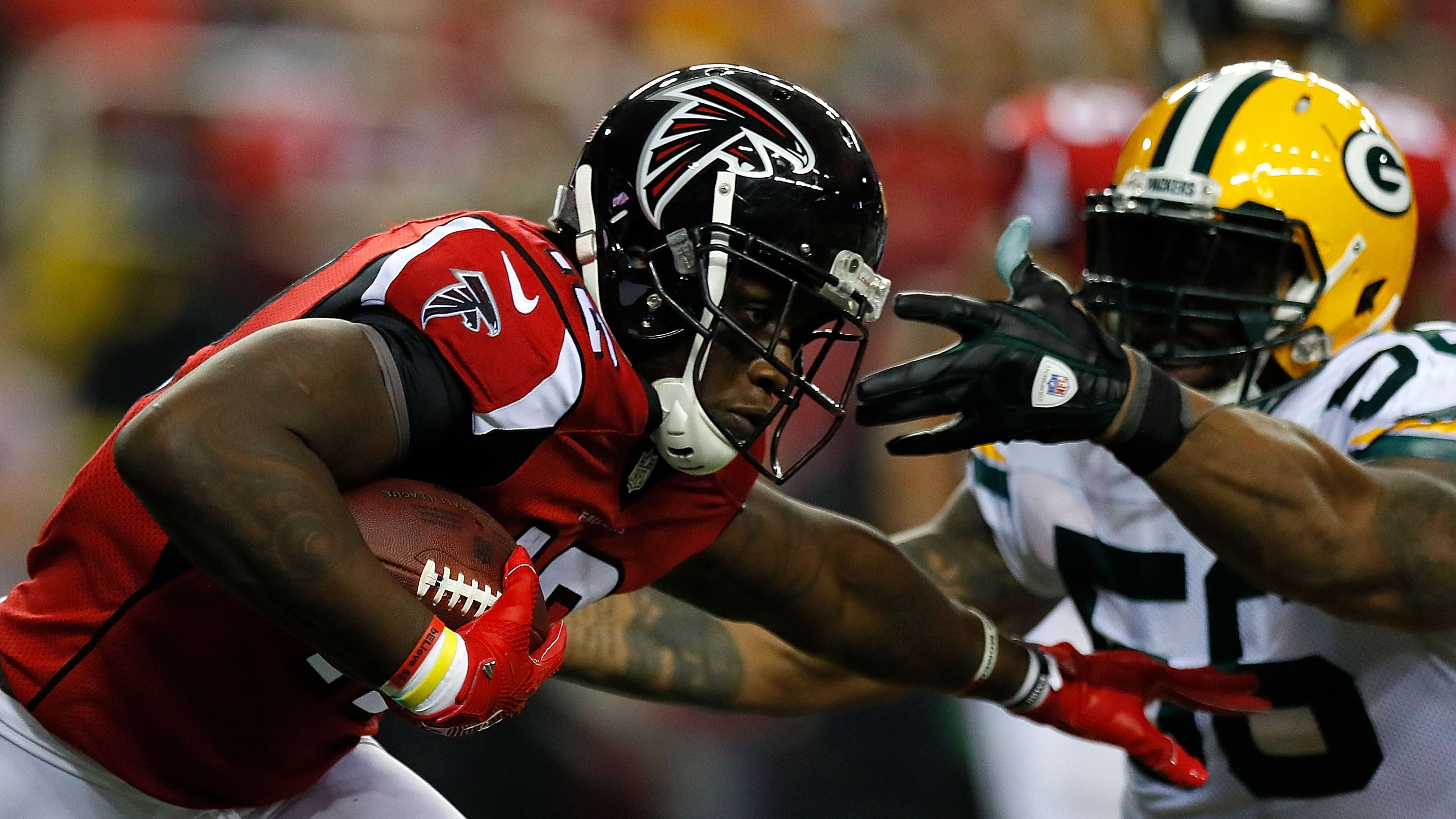 Record-high total points betting line for Falcons-Packers