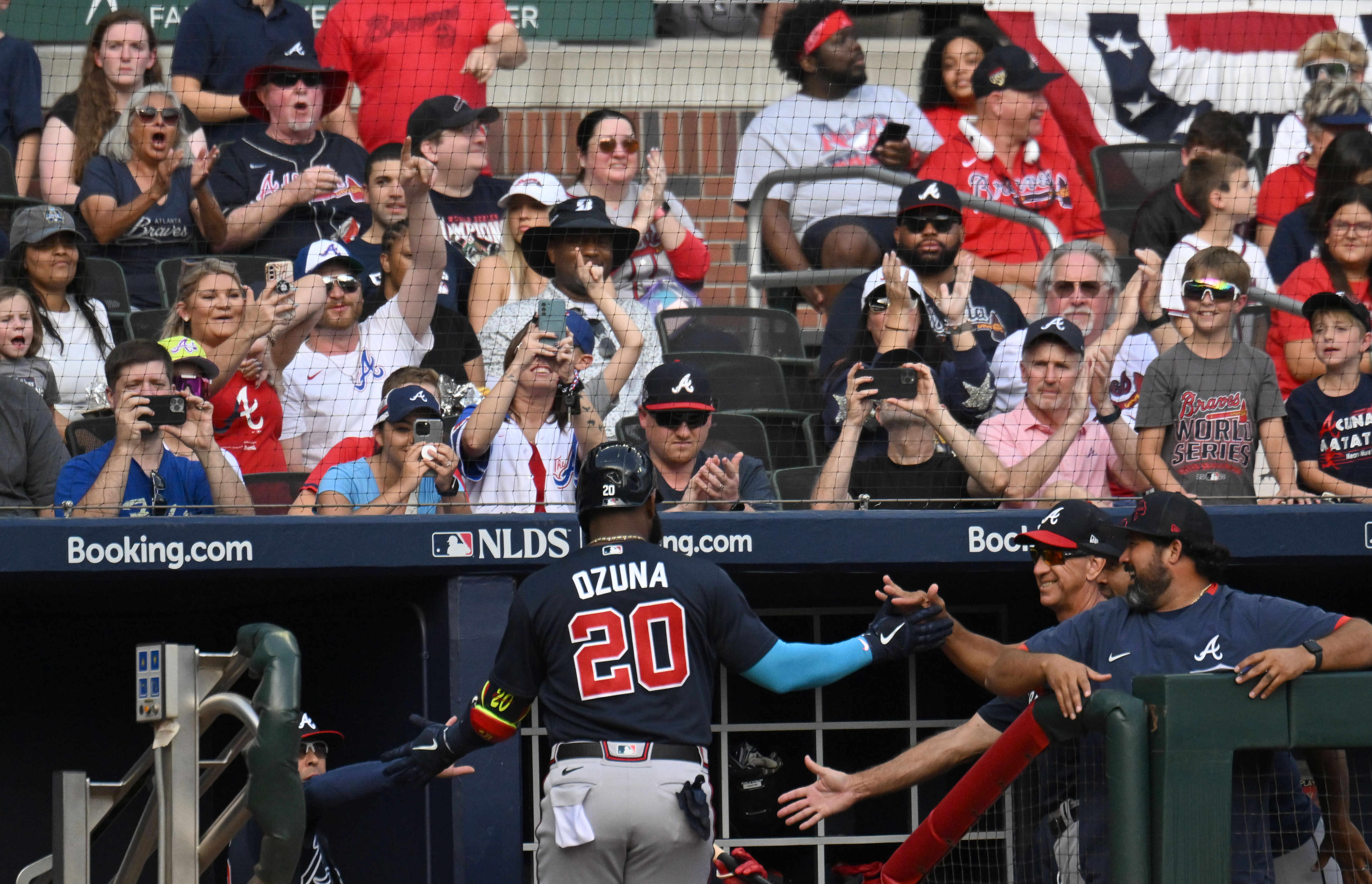 Atlanta Braves starting pitcher Max Fried- throws during the sixth inning  in Game 6 of baseball …