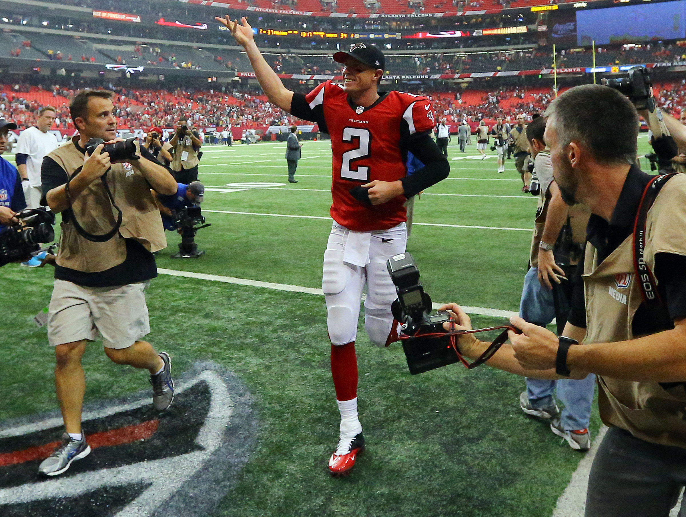 Falcons clinch playoff bye with win over Saints, Ryan makes strong case for  MVP