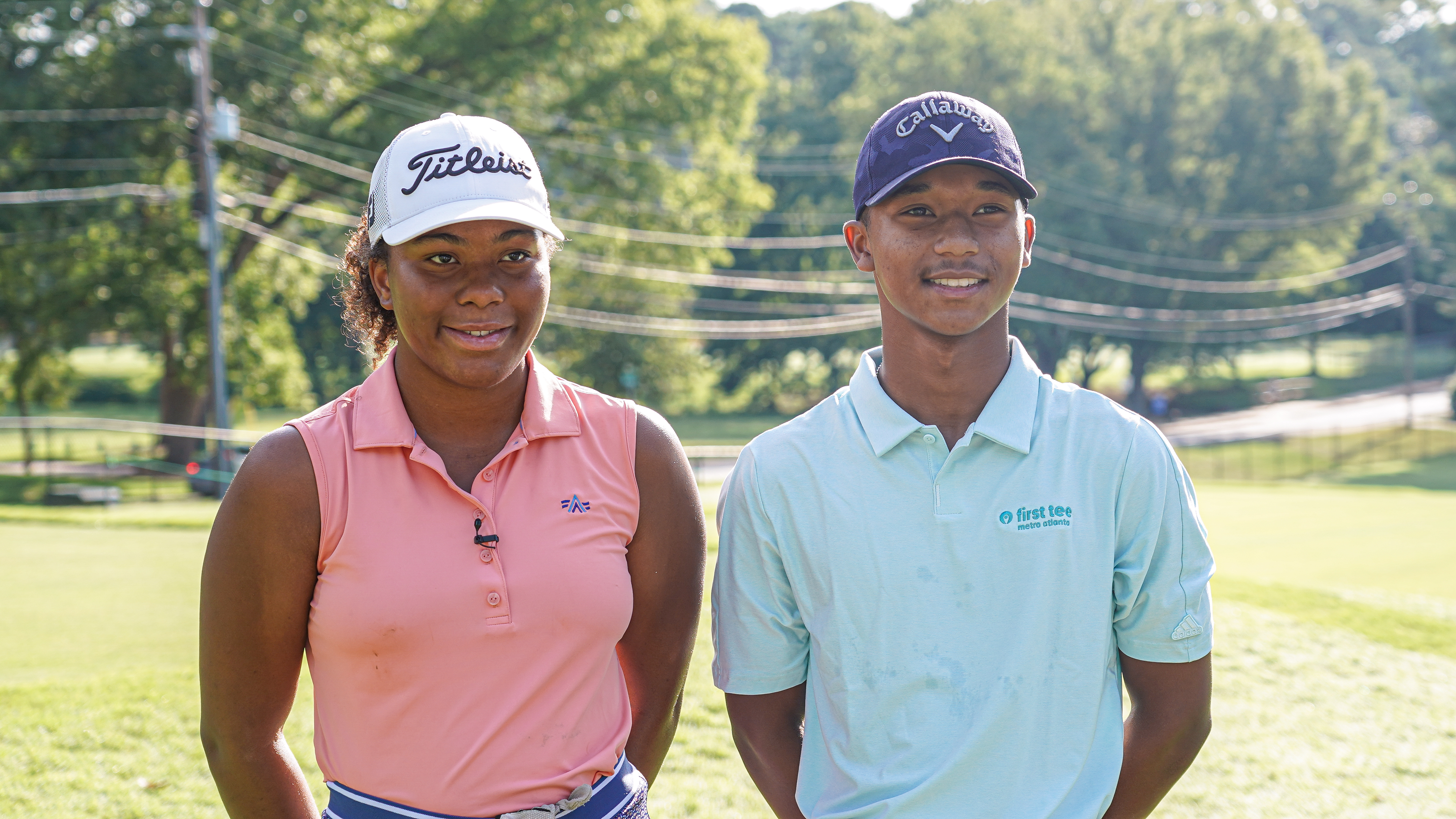 Haven Ward and Ethan Quitman have been selected from First Tee–Metro Atlanta to hit the opening tee shots to start the 2022 Tour Championship at East Lake Golf Club.
