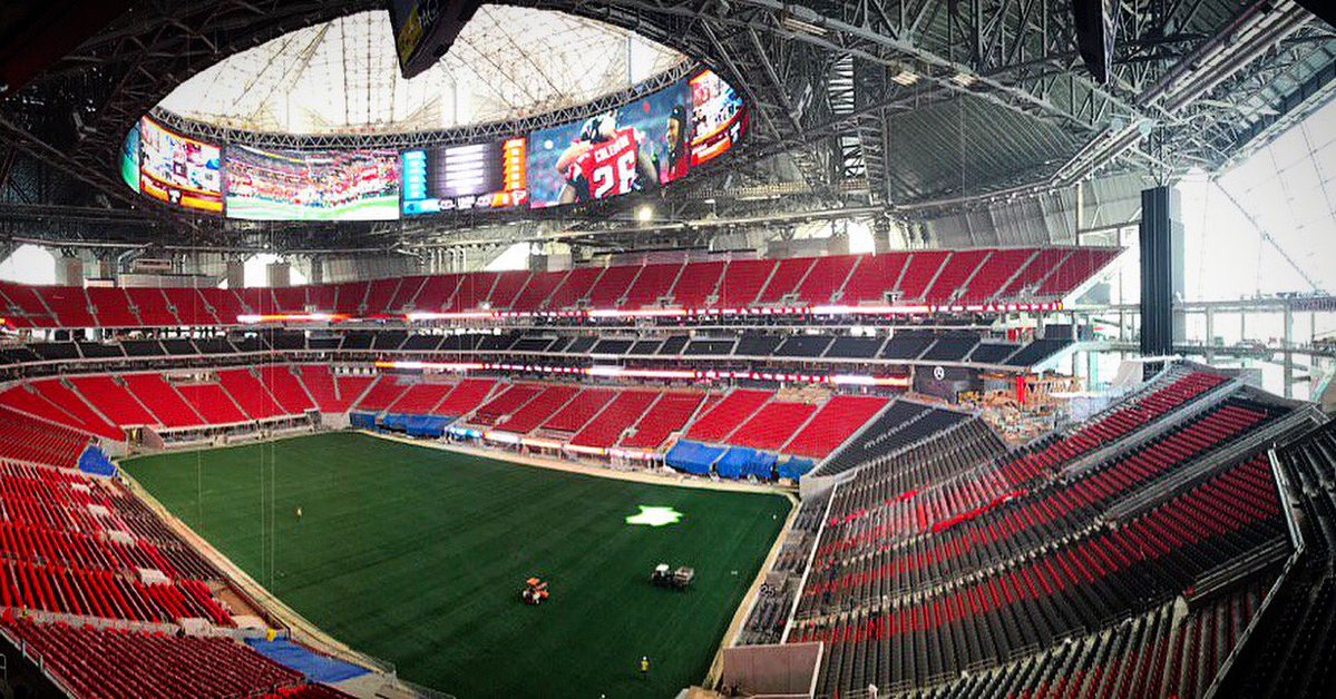 Mercedes-Benz Stadium in Atlanta - ESTC - EMEA Synthetic Turf Council