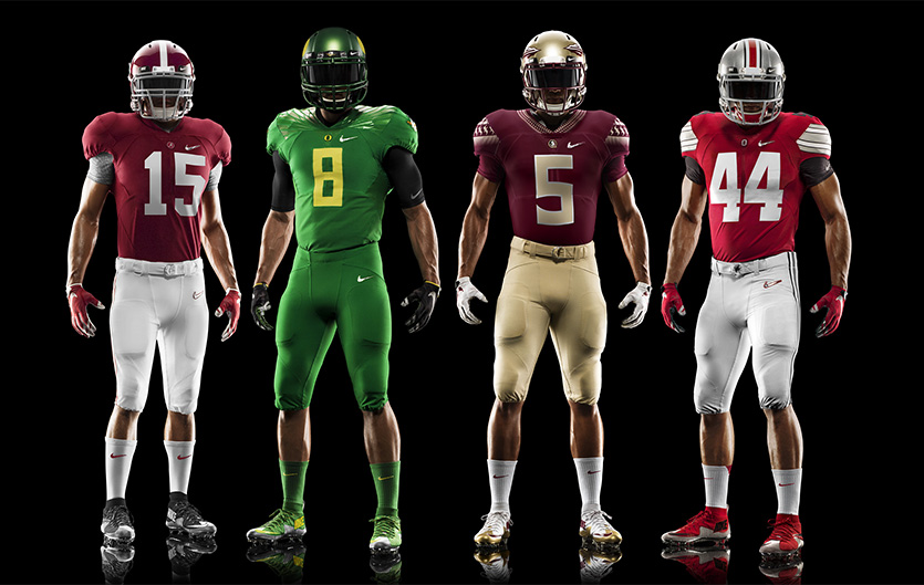 college football alternate uniforms
