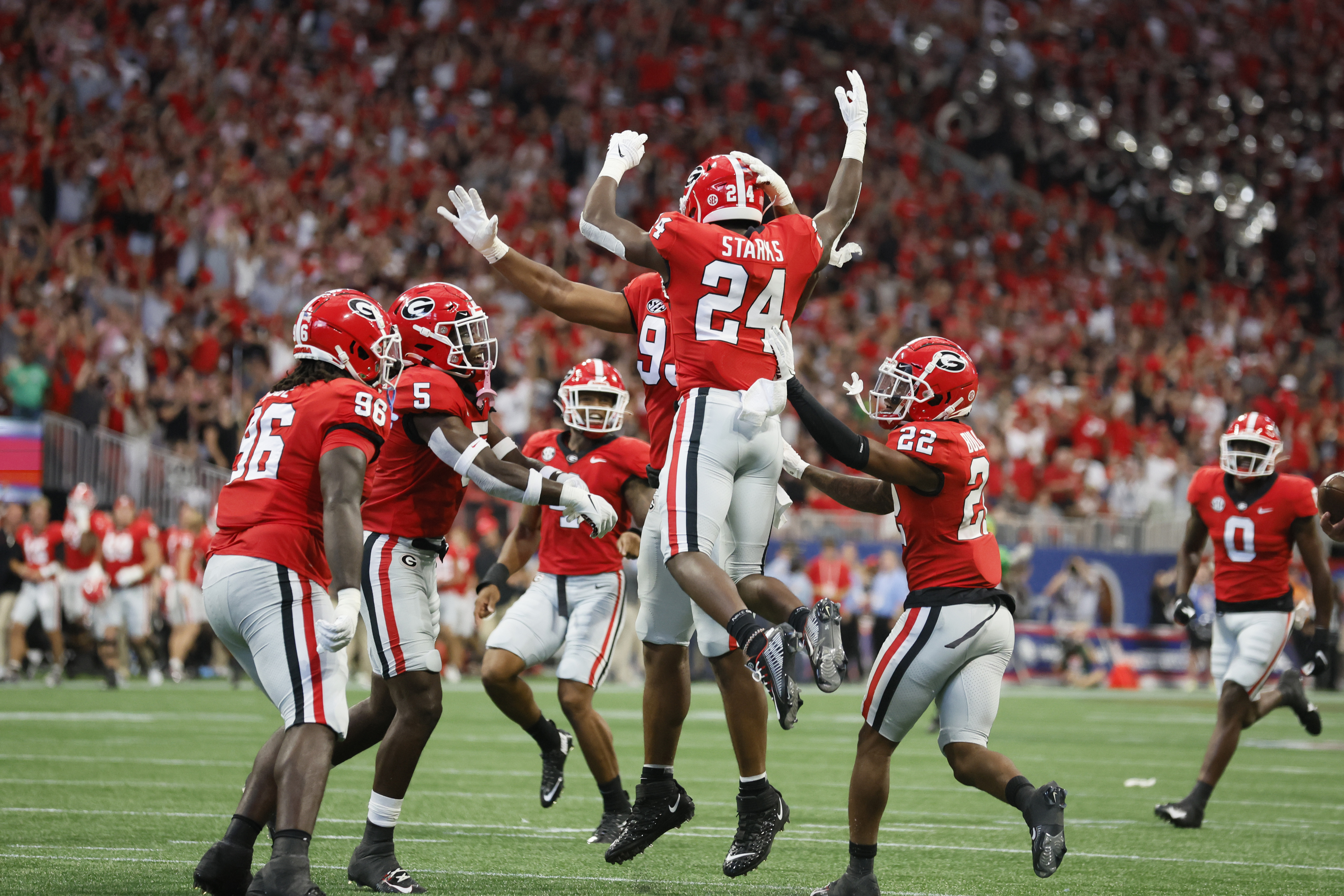 PHOTOS: Georgia football prevails in the 2022 SEC Championship Game