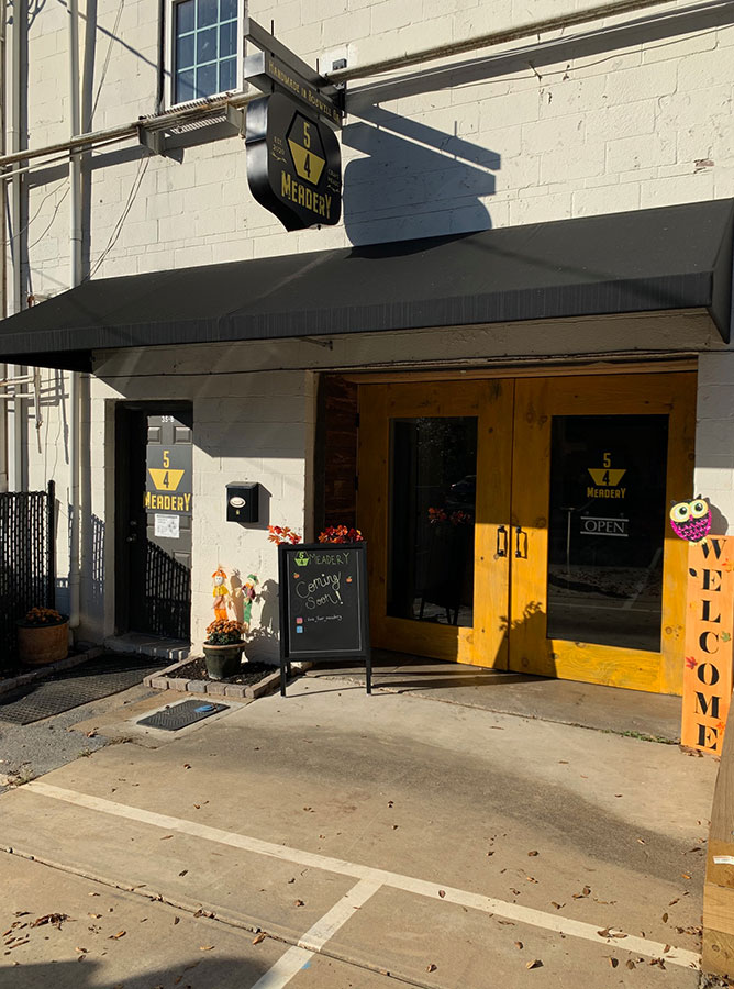 The exterior of 5/4 Meadery. / Courtesy of Sean Walcek
