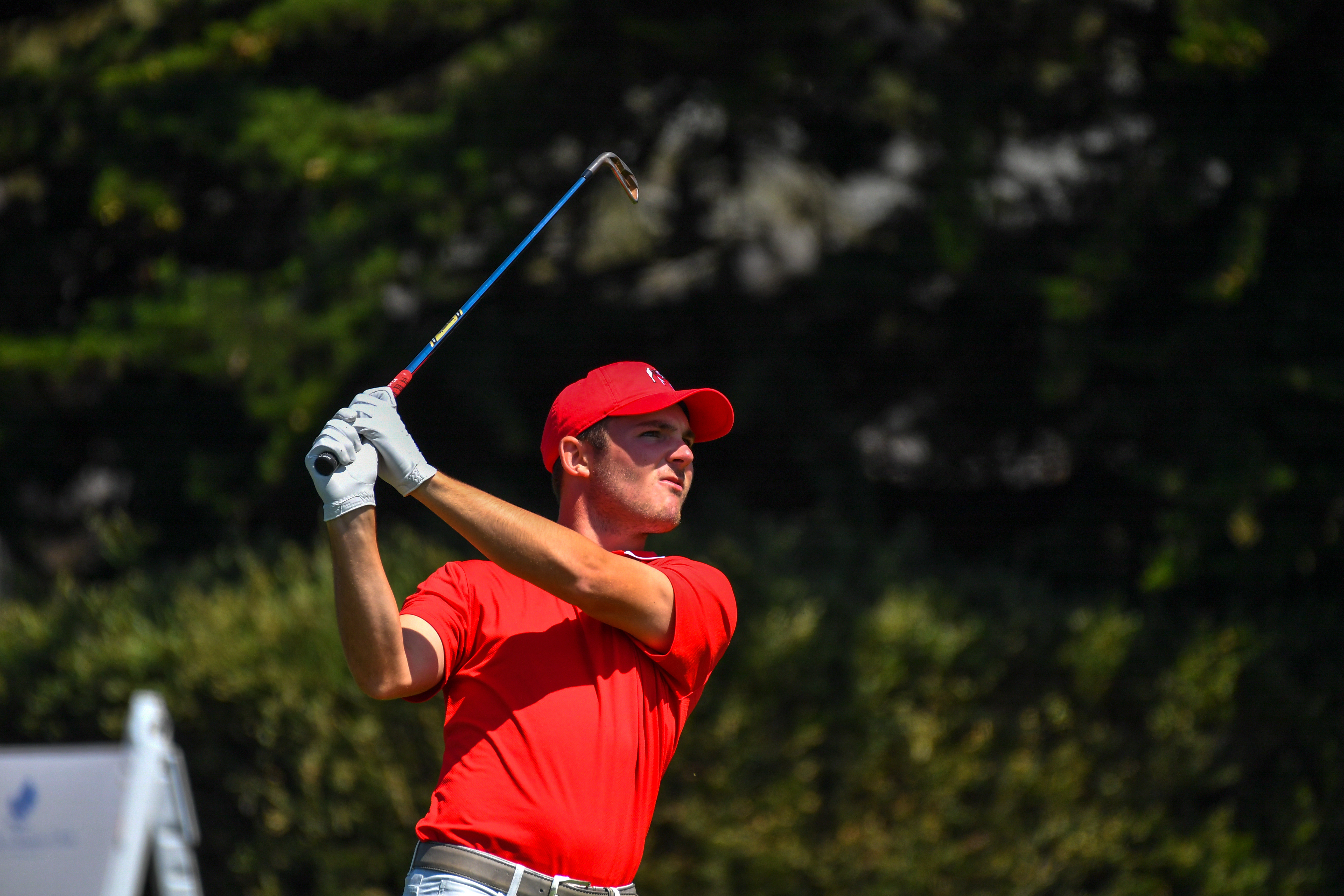 Trent Phillips led Georgia into the SEC Championship tournament at Sea Island. Phillips has six top-10s and one victory during the 2021-22 season.