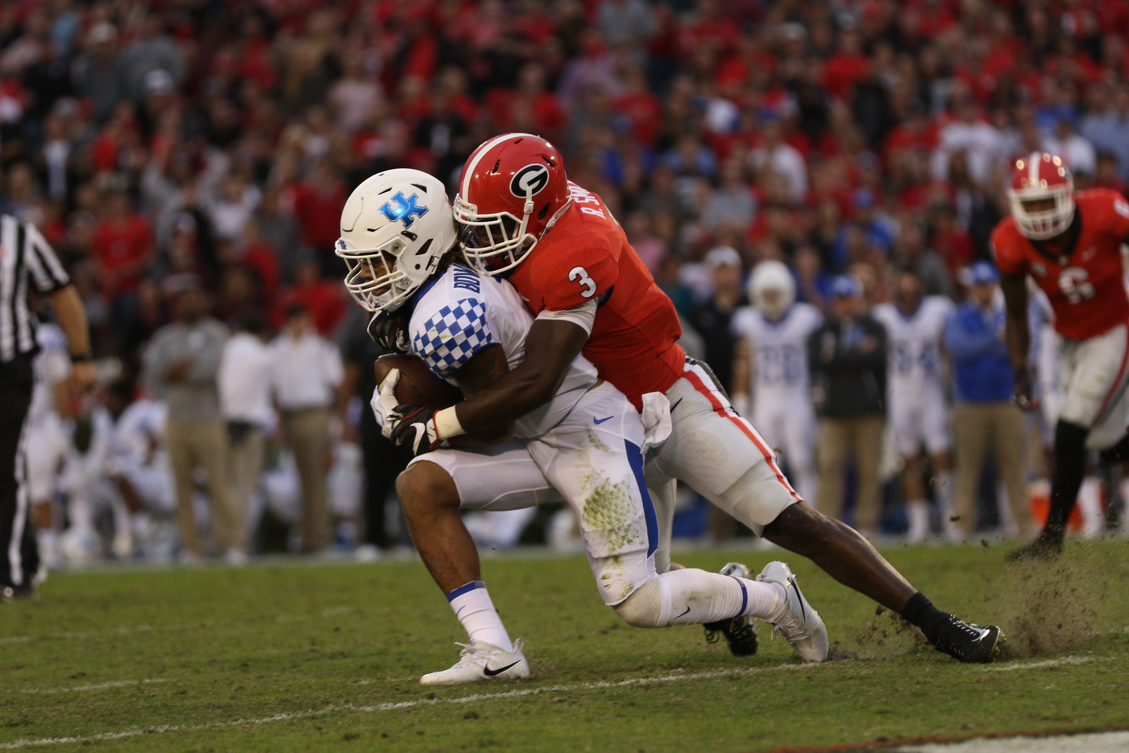 Sideline to sideline, Georgia's Roquan Smith is wreaking havoc on the SEC