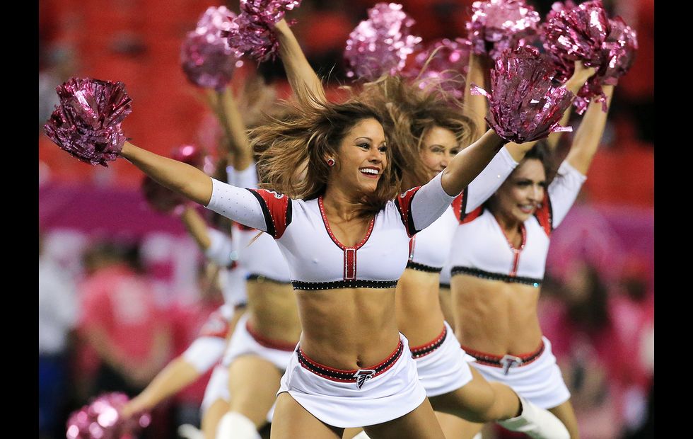 Falcons Go Pink for Breast Cancer Awareness