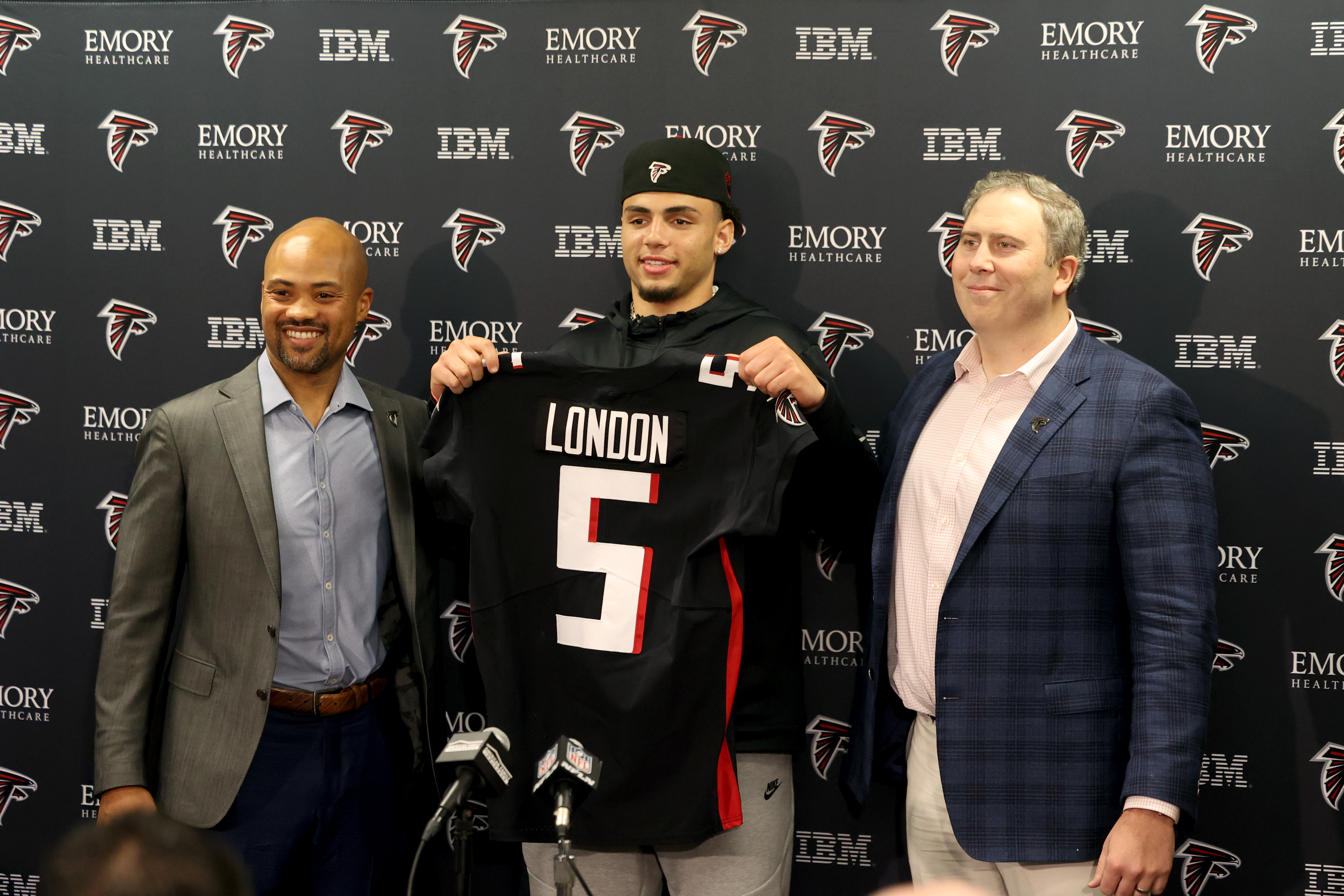 For the Falcons, playing in London 'is something that we'll