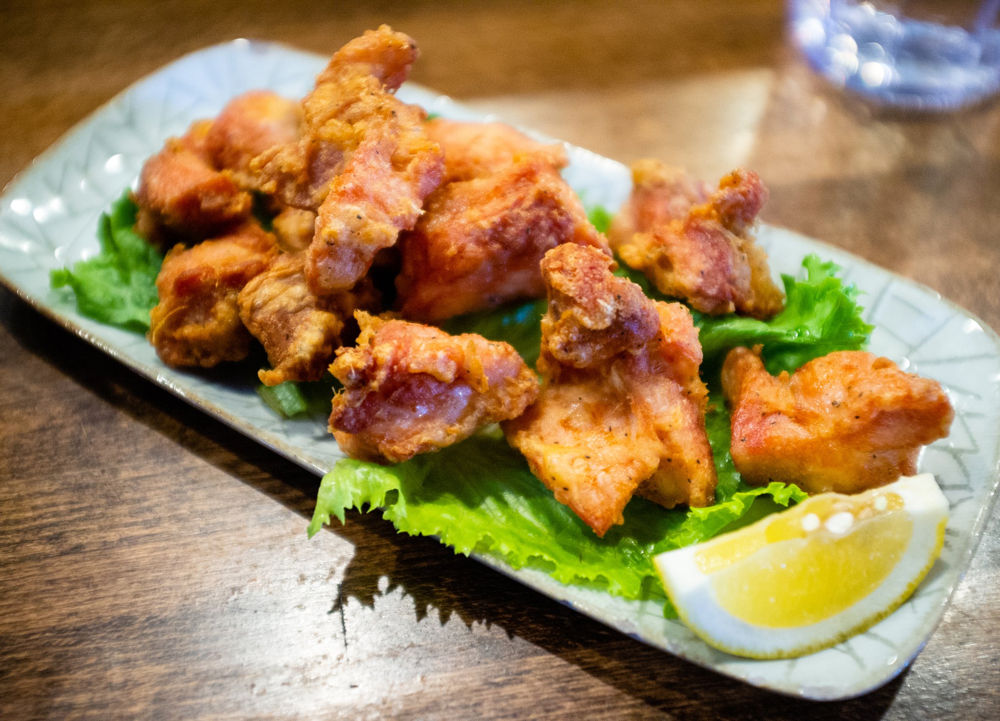 Chicken karaage at Yebisuya Ramen is perfectly crispy. CONTRIBUTED BY HENRI HOLLIS