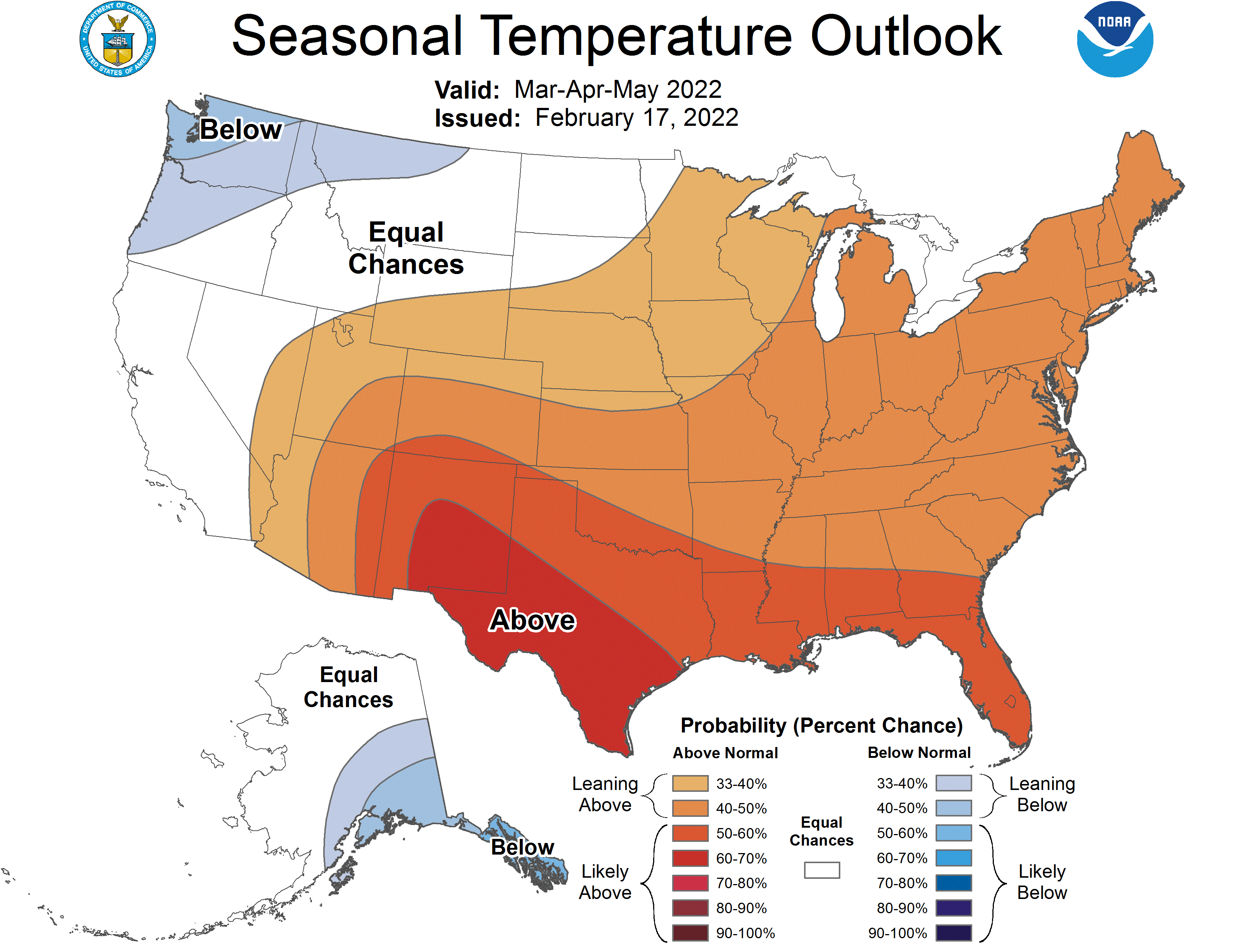 Spring in is likely to be warmer, drier than normal. Here’s why